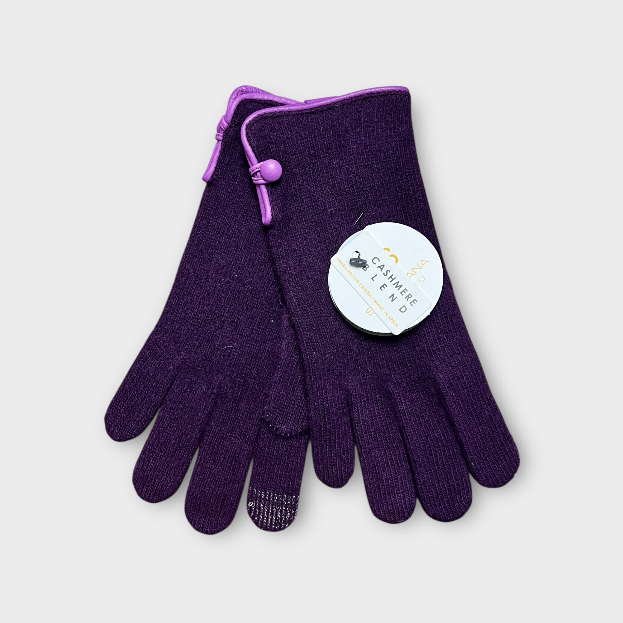 Guanti Donna in Lana e Cashmere Touch Screen - Cappelleria Bacca
