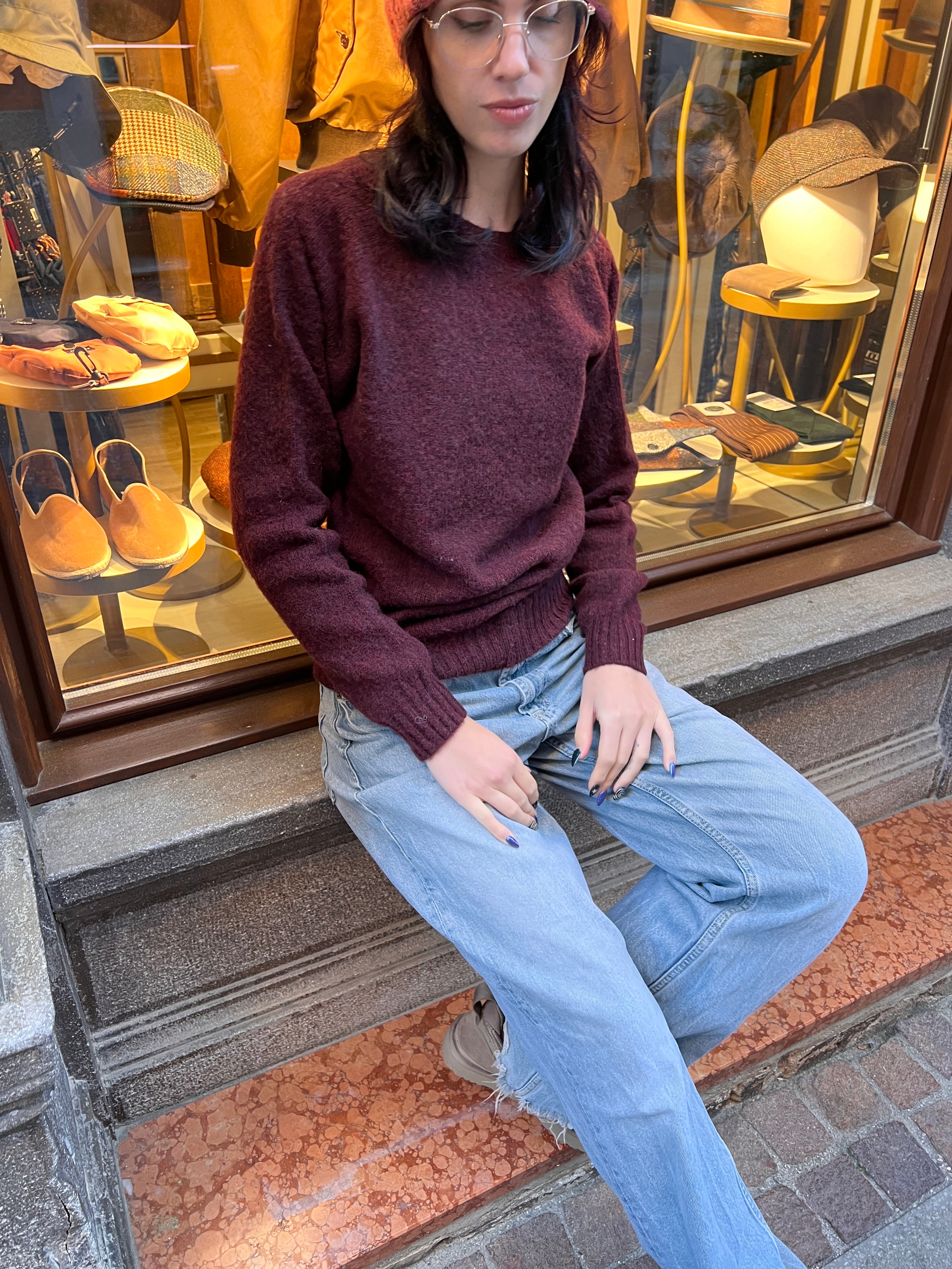Maglione Unisex In Pura Lana Shaggy Harley Of Scotland - Cappelleria Bacca