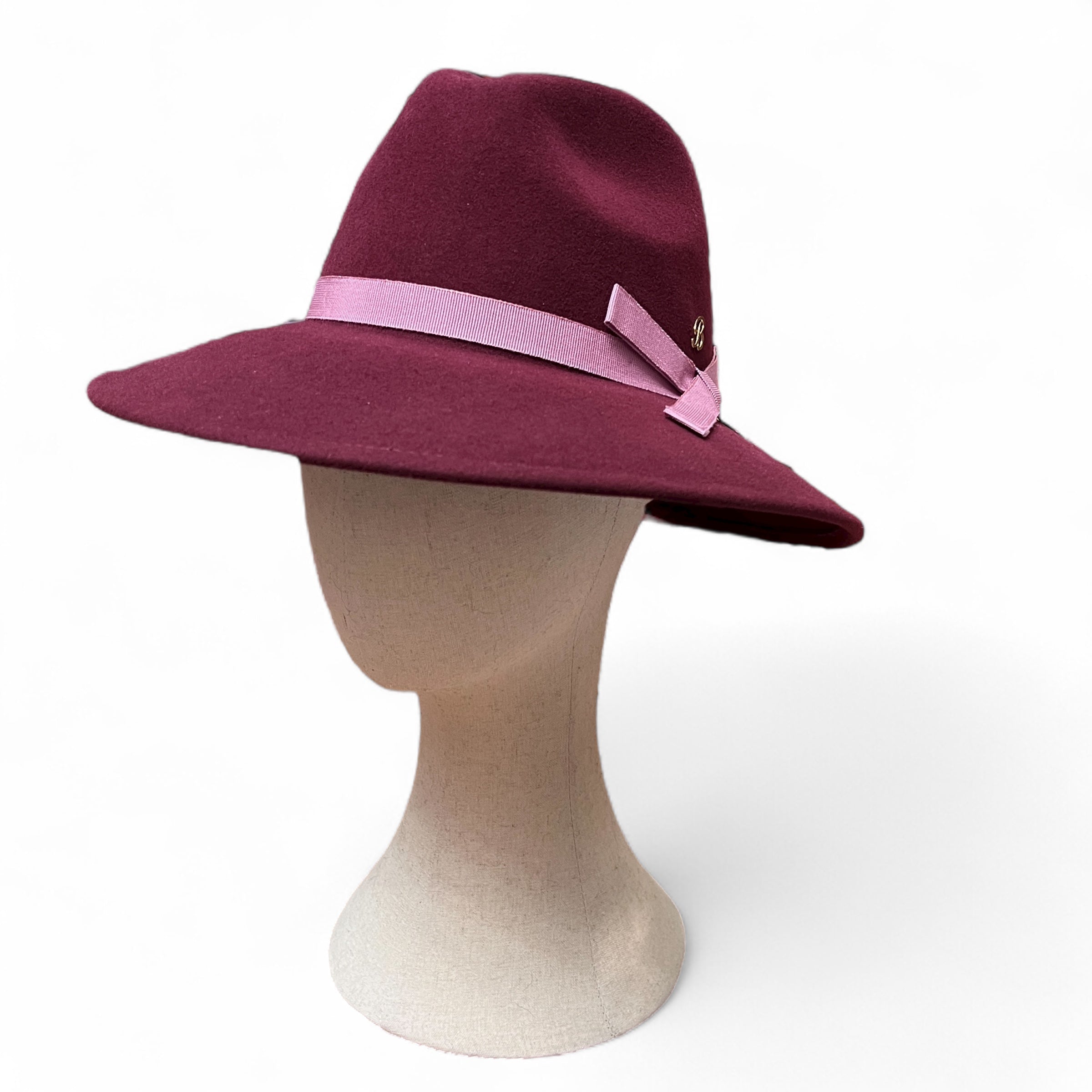 Cappello Donna In Feltro Di Lana Extra Merinos Claudette - Cappelleria Bacca