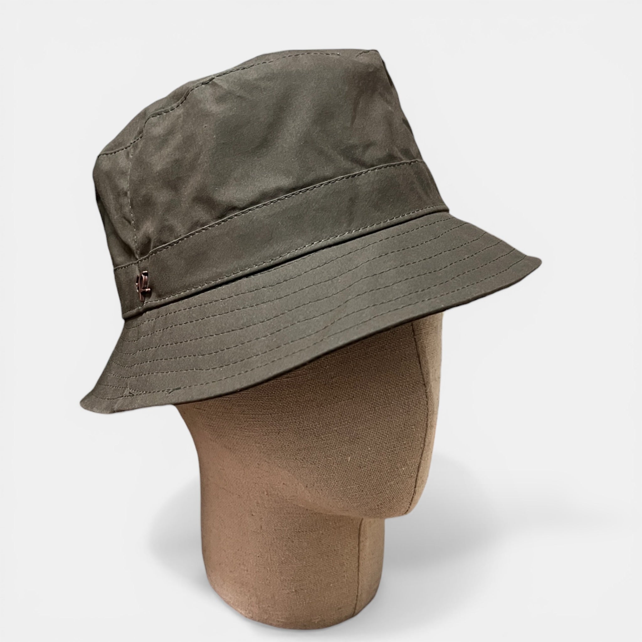 Cappello Pescatore Bucket In Cotone Cerato Revertera - Cappelleria Bacca