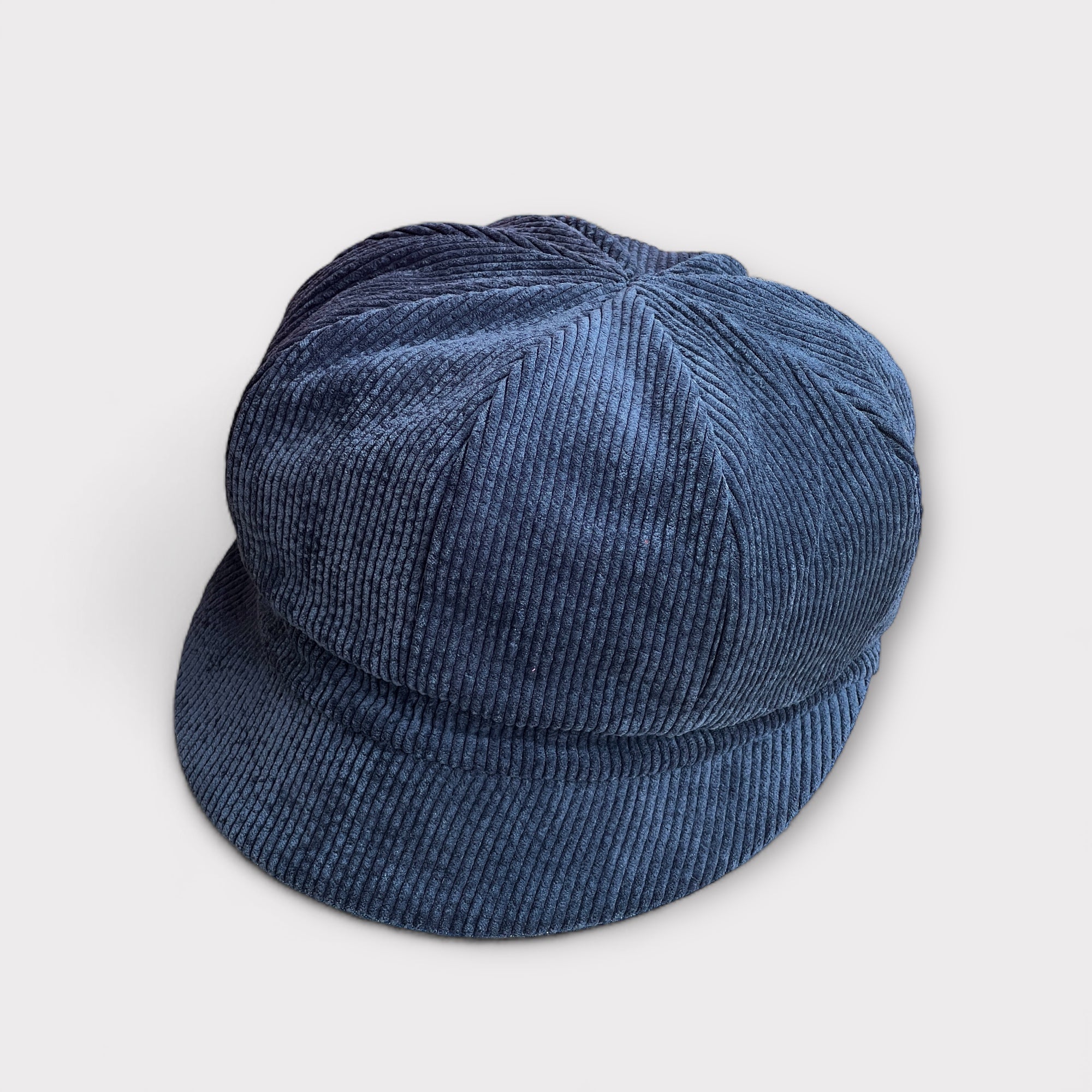 Cappello Donna Con Visiera Velluto-Jeans Reversibile - Cappelleria Bacca