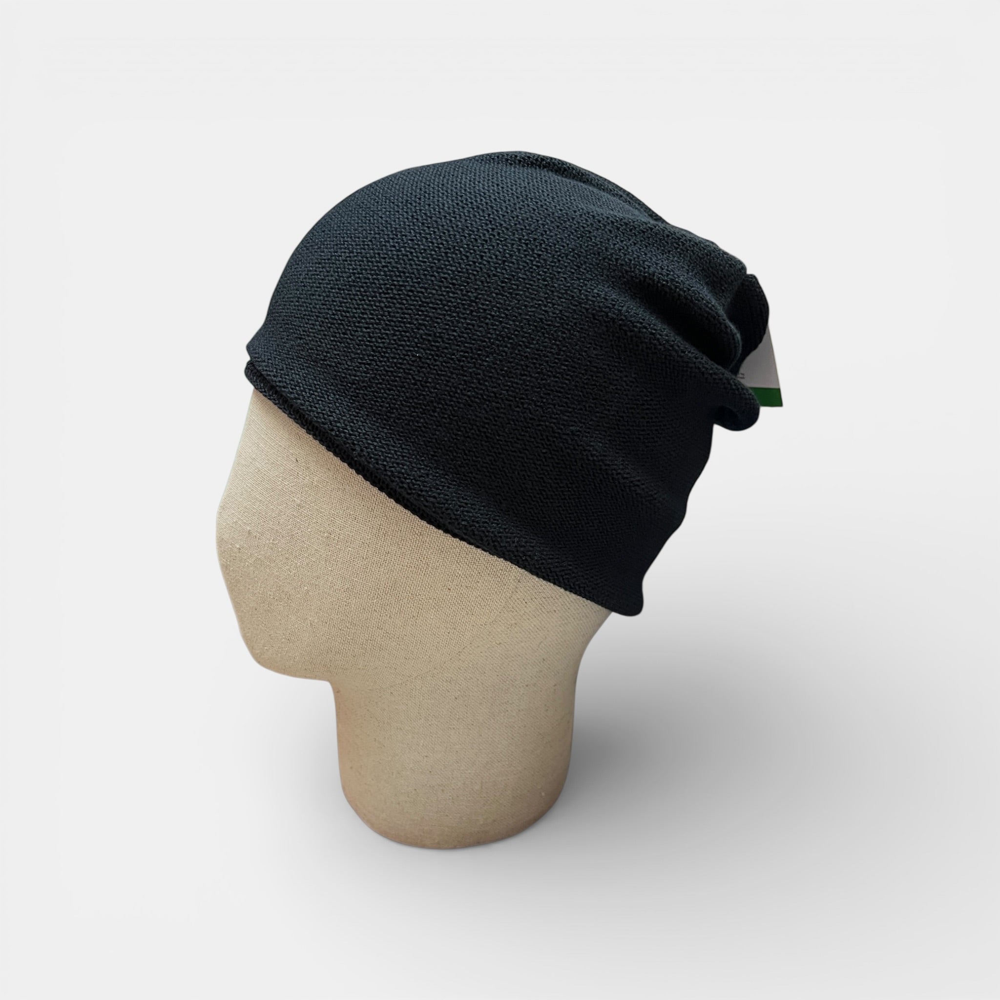 Berretto Beanie Cascante in Cotone Organico Tinta Unita Unisex - Cappelleria Bacca