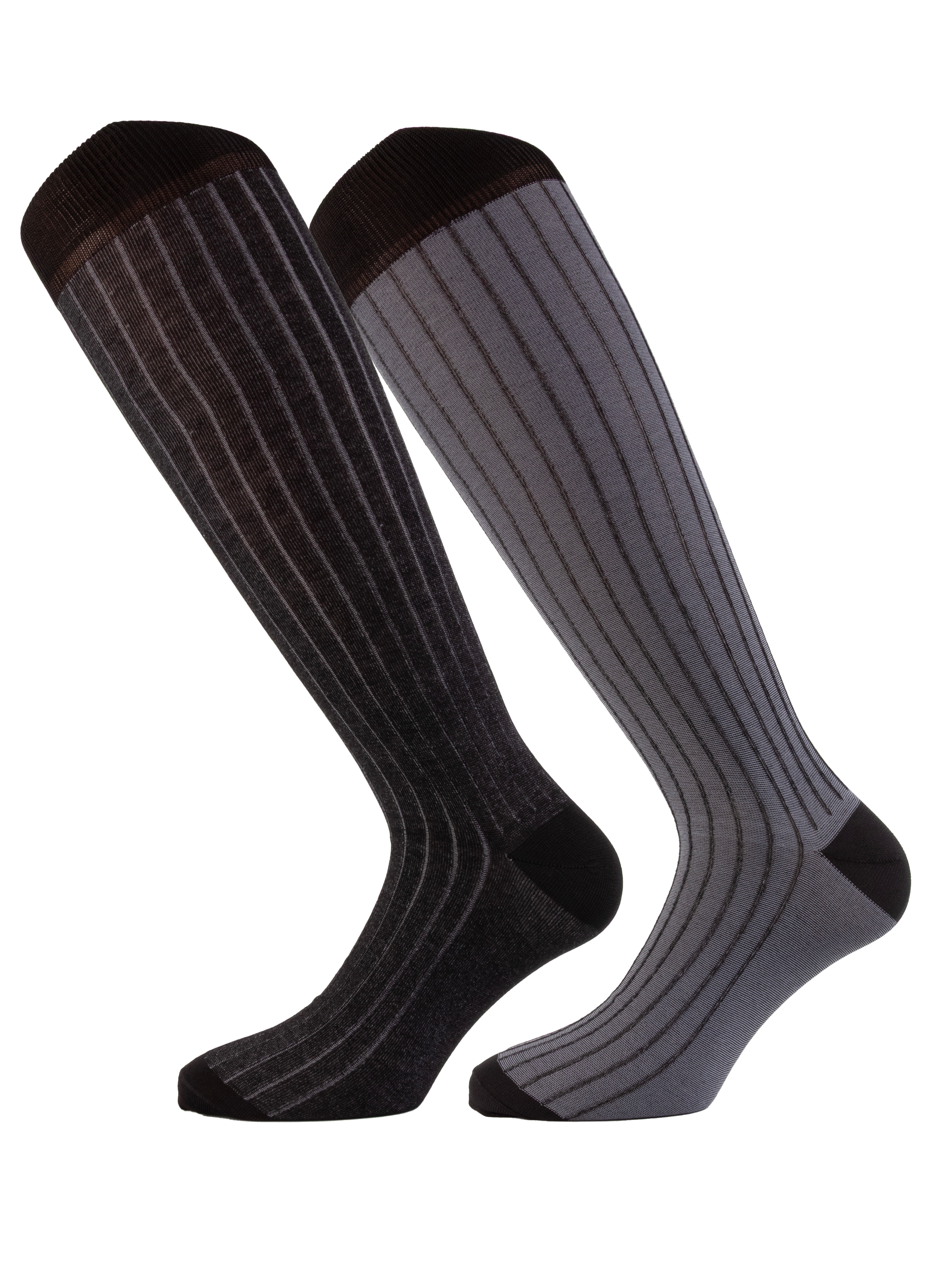 Calzini Lunghi Uomo Filo di Scozia Reversibile Double Face - Cappelleria Bacca