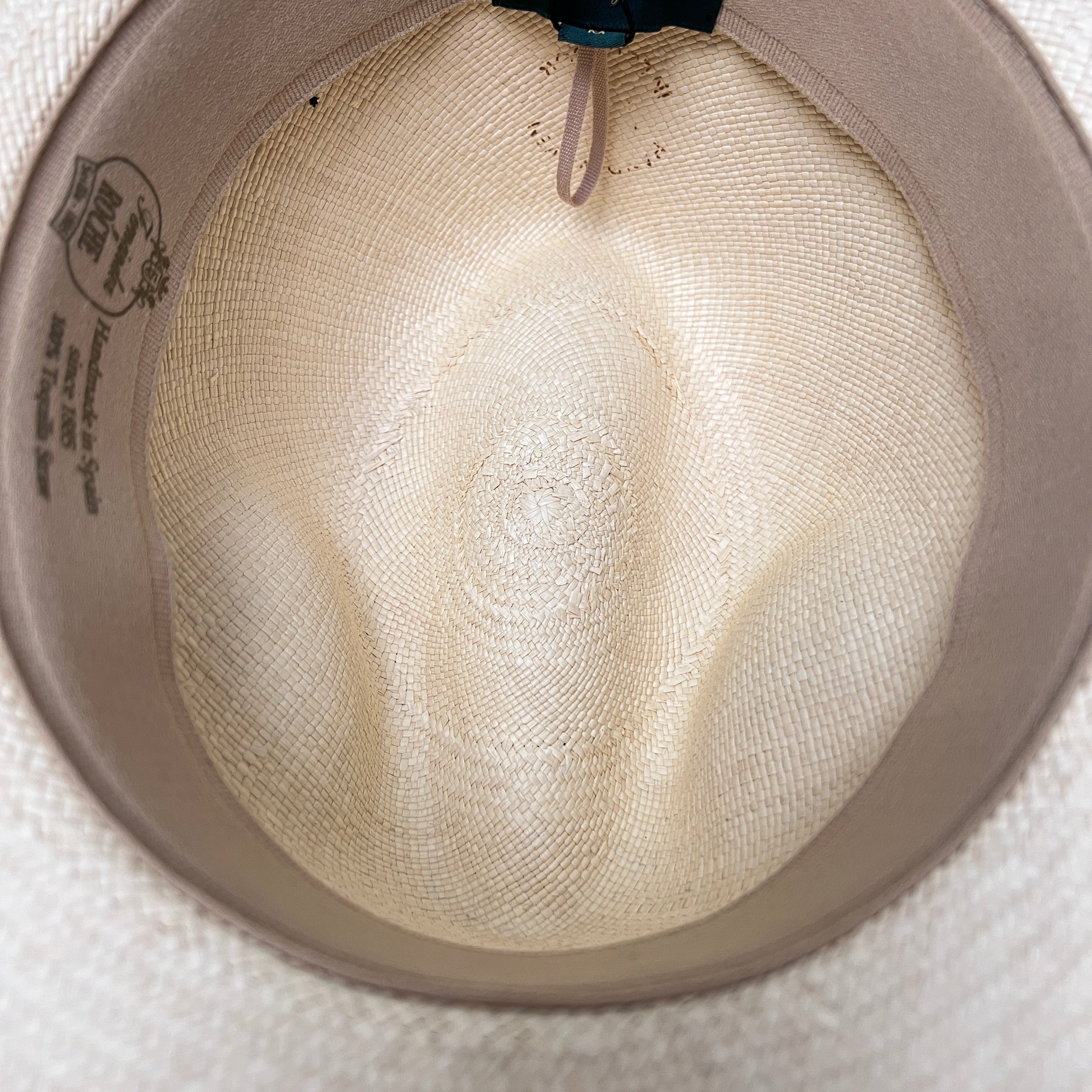 Cappello Panama Originale Ecuadoriano Fedora qualità fine - Cappelleria Bacca