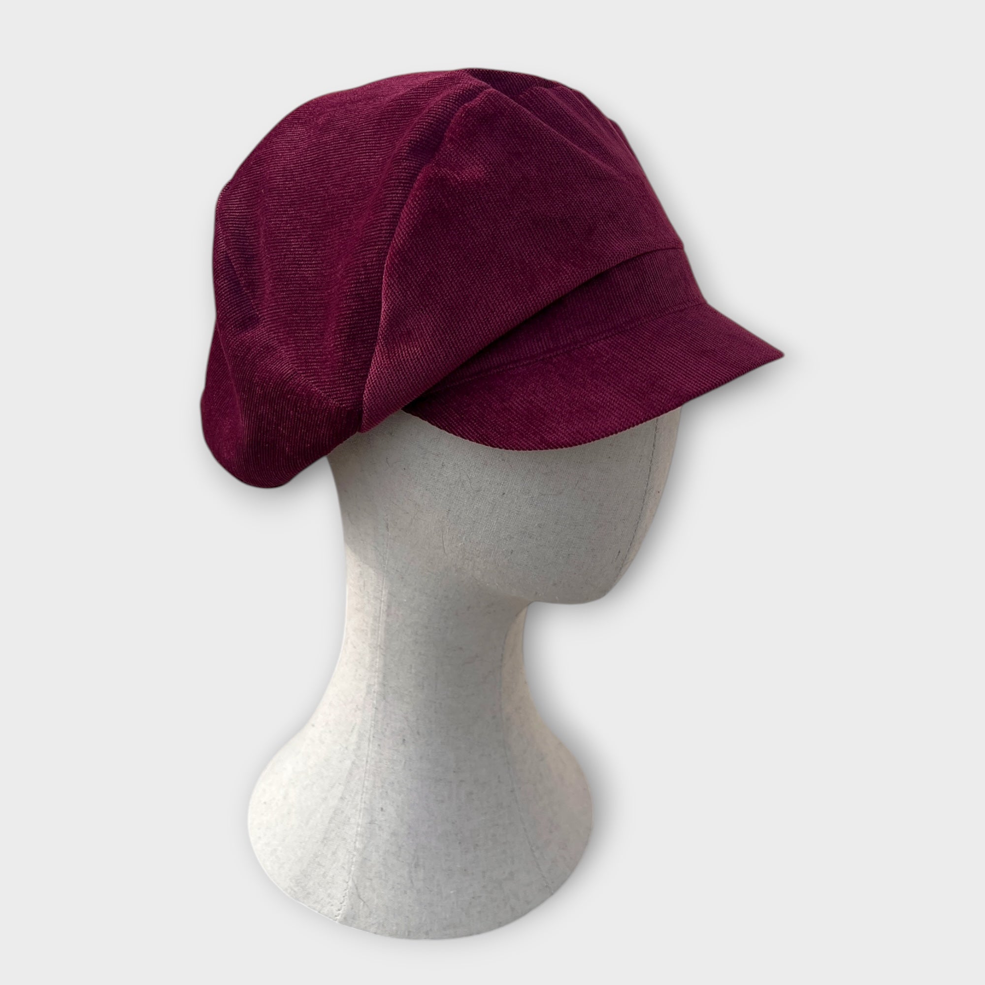 Berretto Donna In Velluto Con Visiera - Cappelleria Bacca