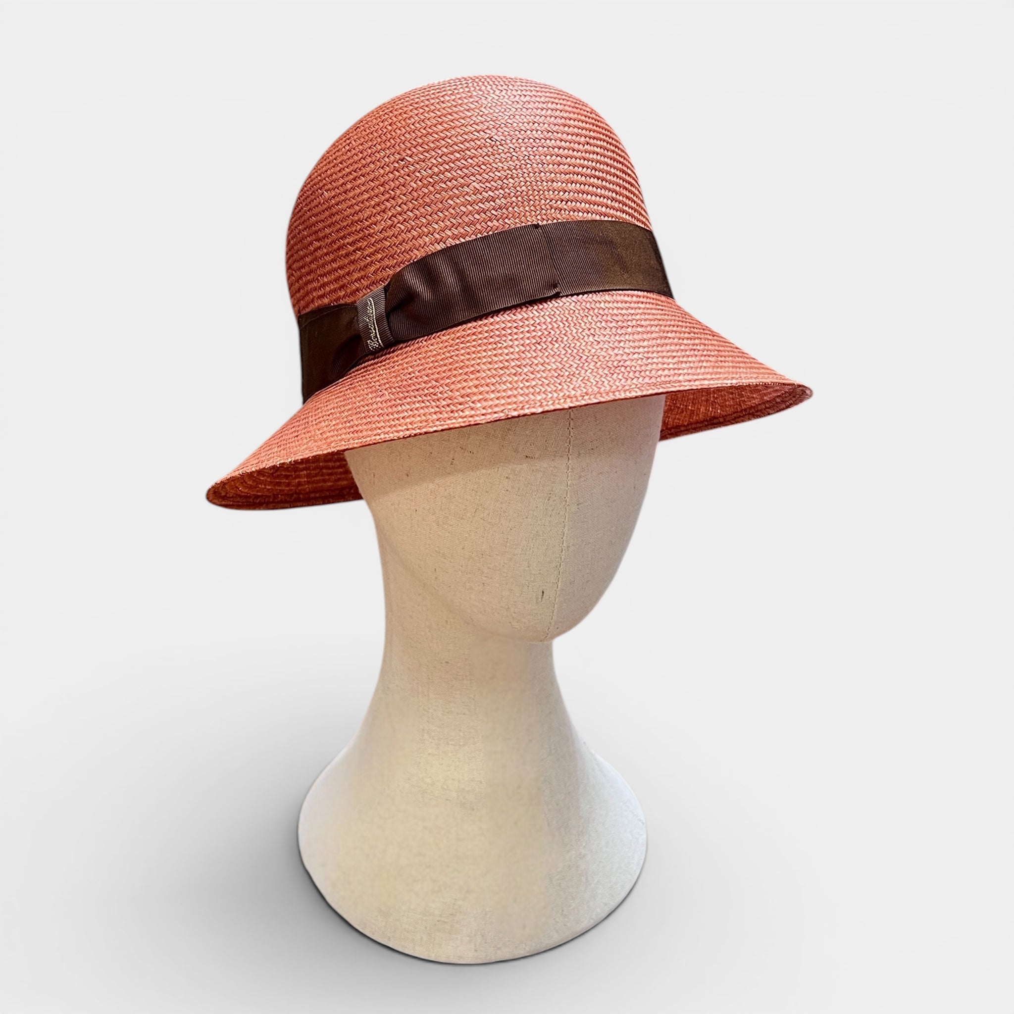 Cloche Anni 30 Borsalino col. Ruggine - Cappelleria Bacca