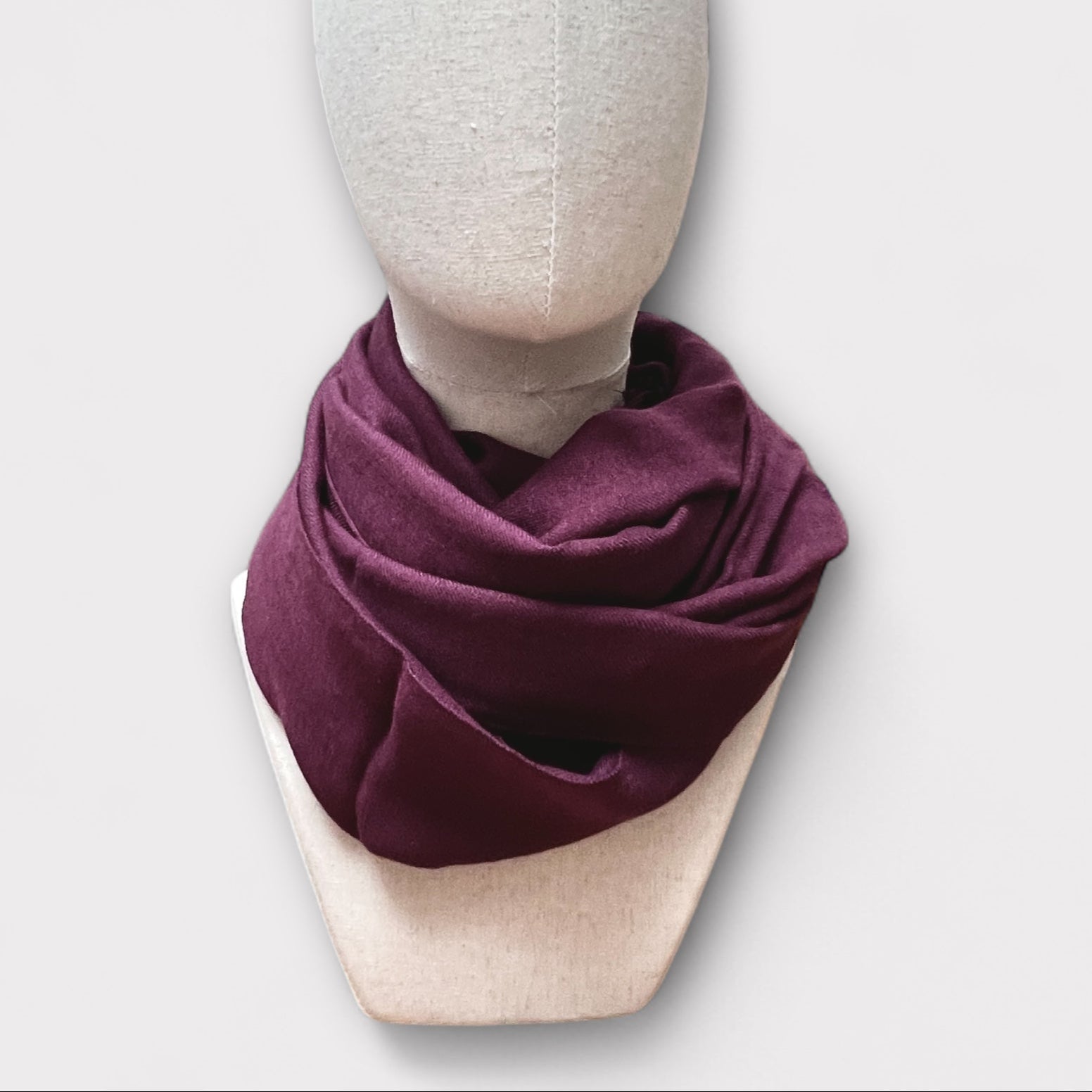 Sciarpa Invernale Unisex Sottile lana e seta 55cm x 200 cm - Cappelleria Bacca