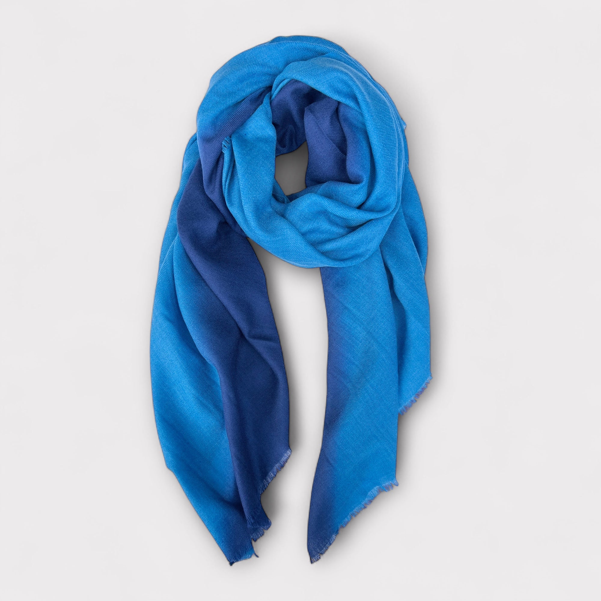Foulard 100% Cashmere 150 cm x 150 cm colore degrade' - Cappelleria Bacca