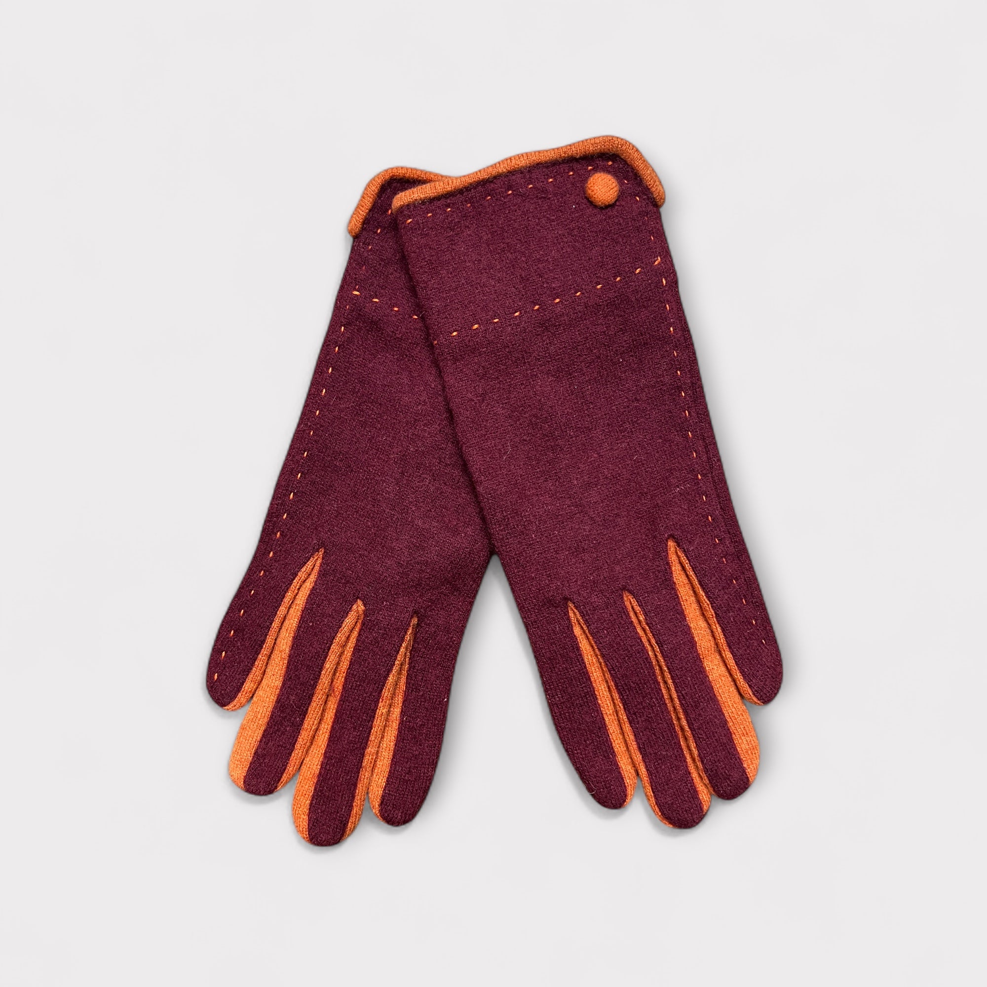 Guanto Donna Touch Screen In Tessuto lana cashmere - Cappelleria Bacca