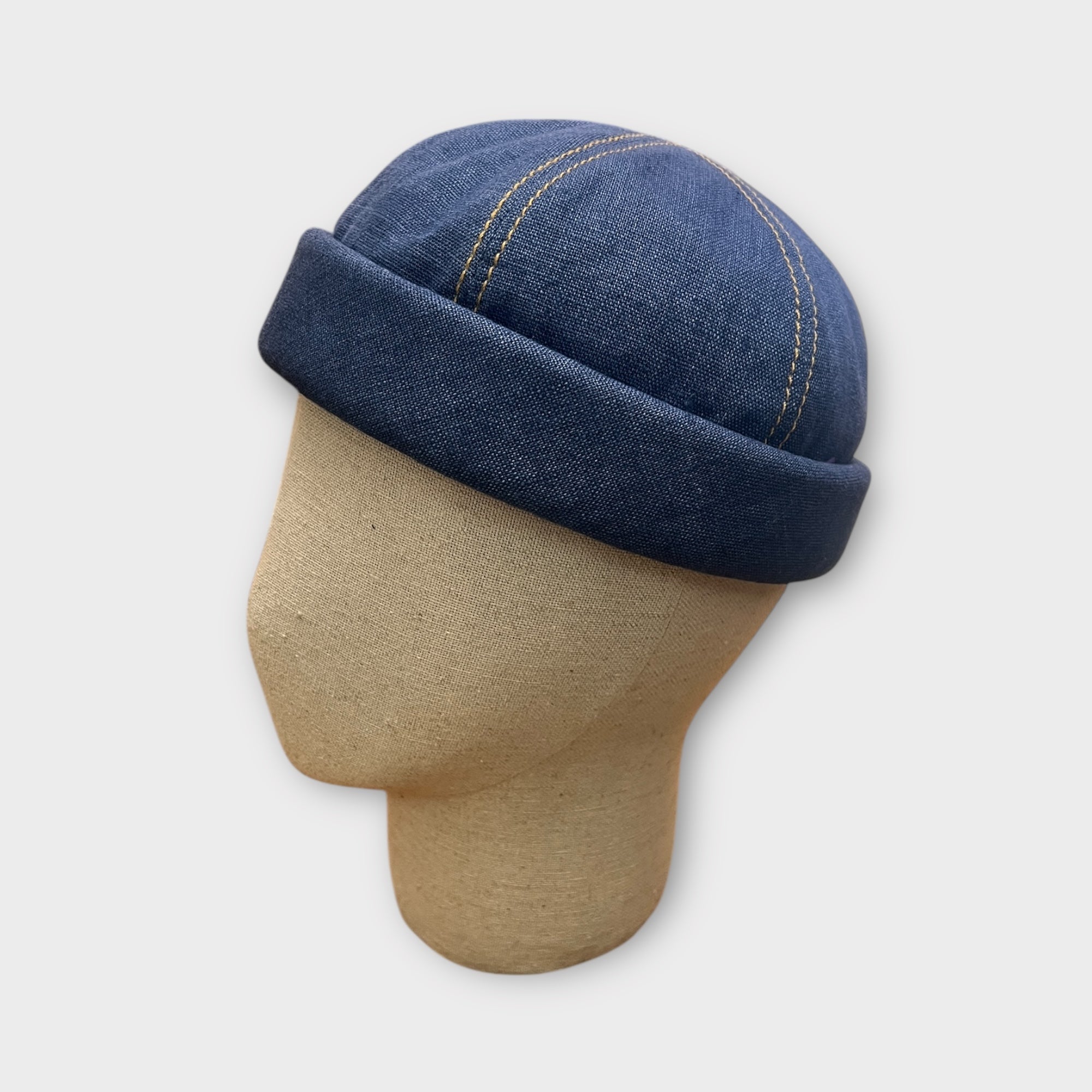 Docker In Lino jeans - Cappelleria Bacca