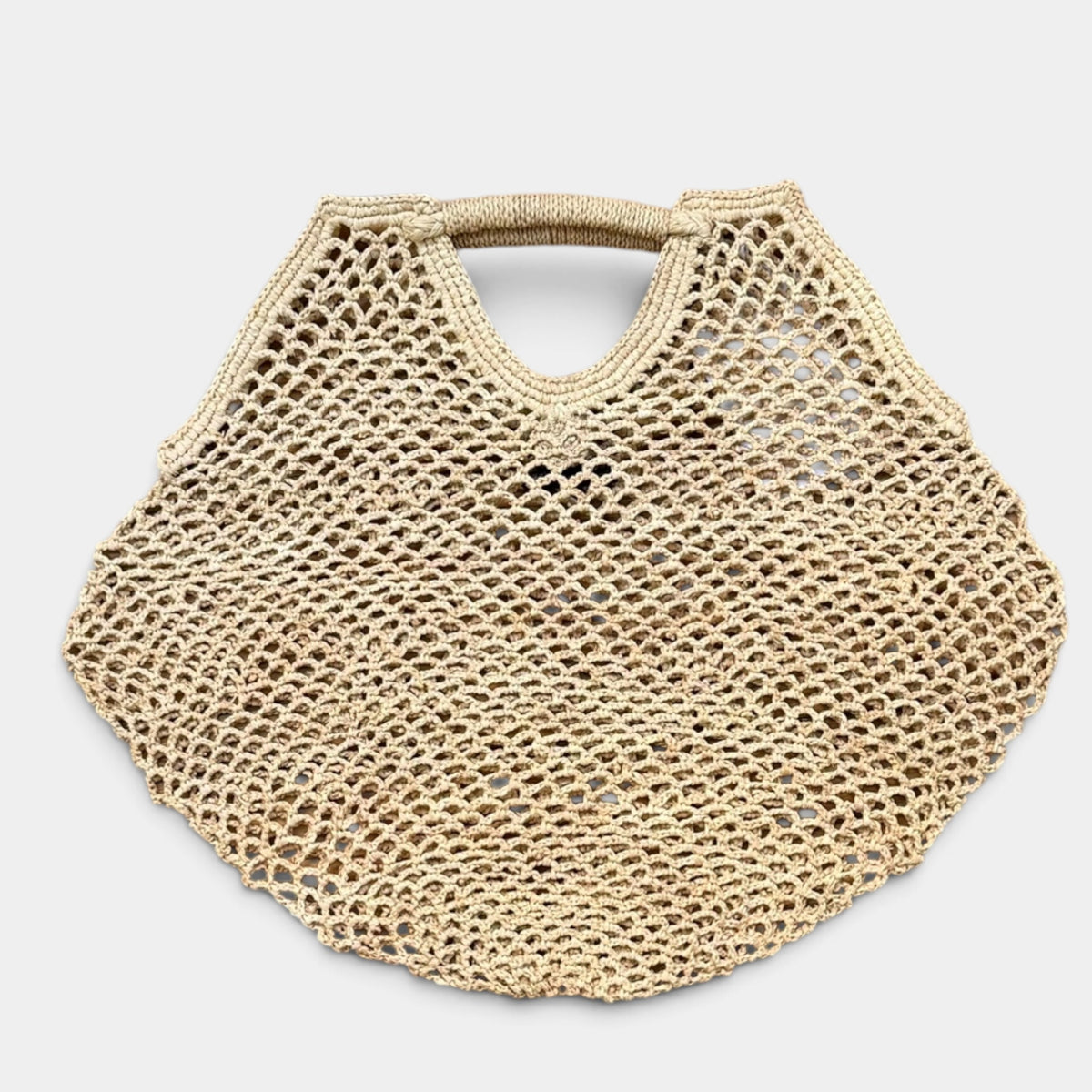 Borsa in Paglia Crochet Fatta a Mano - Cappelleria Bacca