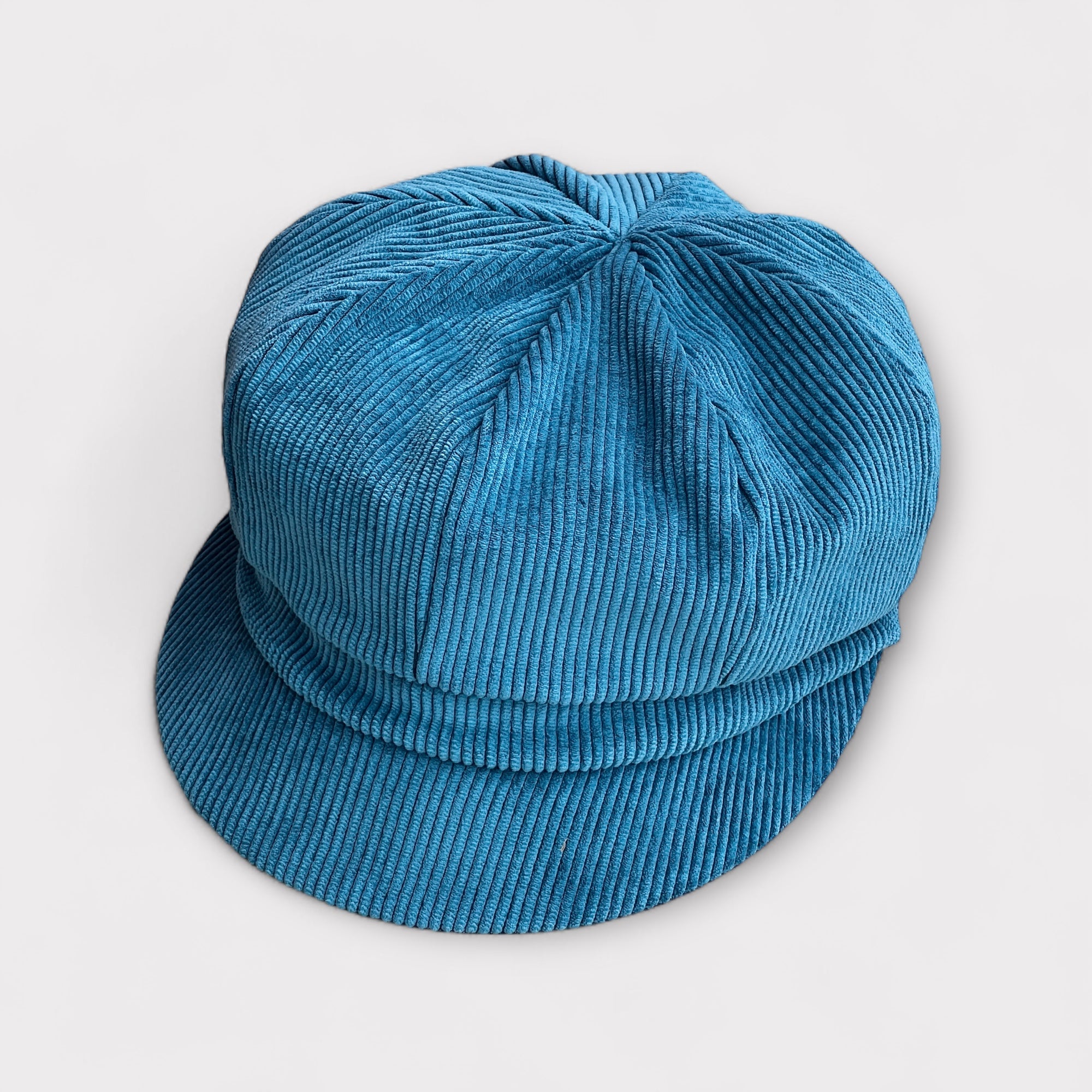 Cappello Donna Con Visiera Velluto-Jeans Reversibile - Cappelleria Bacca