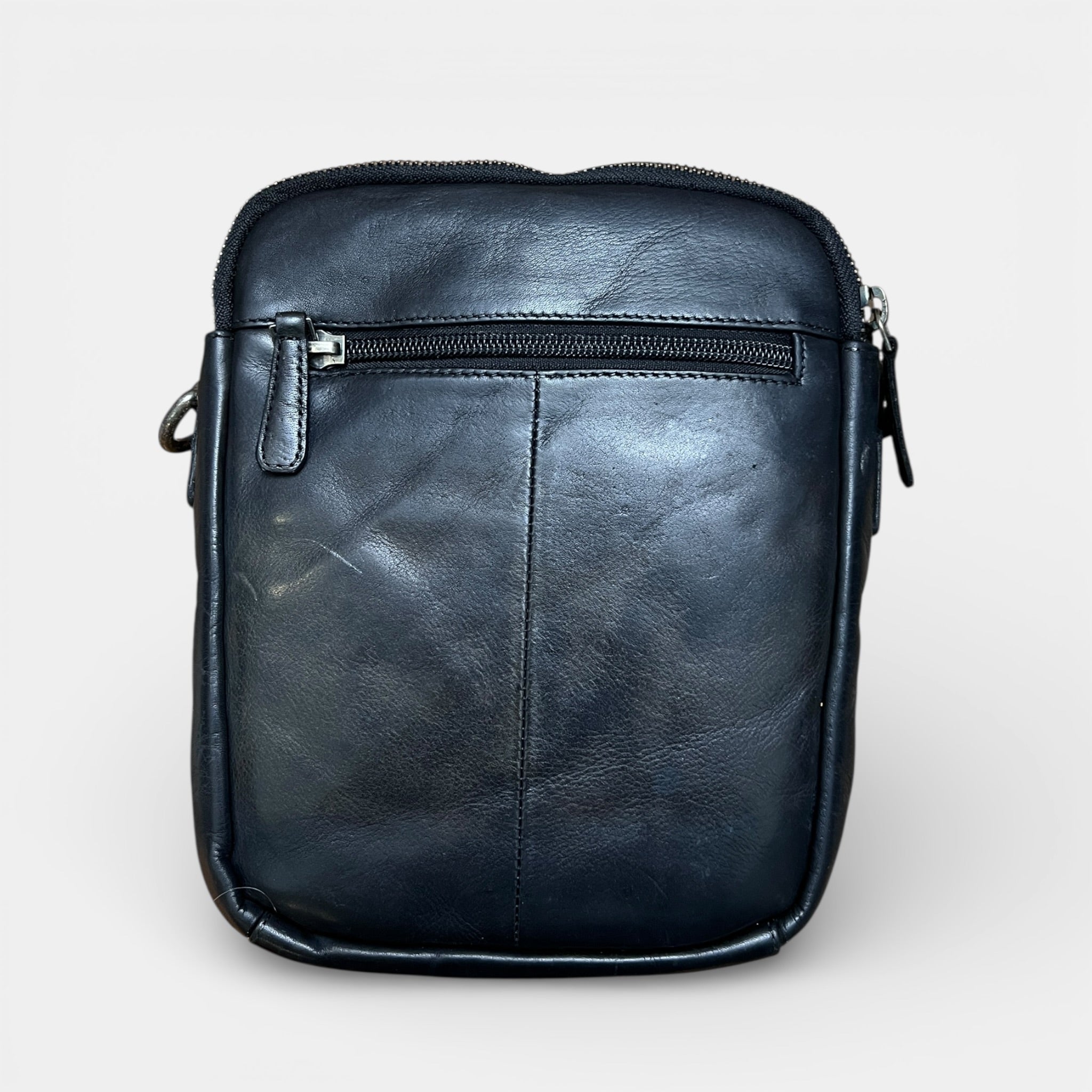 Borsa Uomo in Pelle Nera Avirex - Cappelleria Bacca