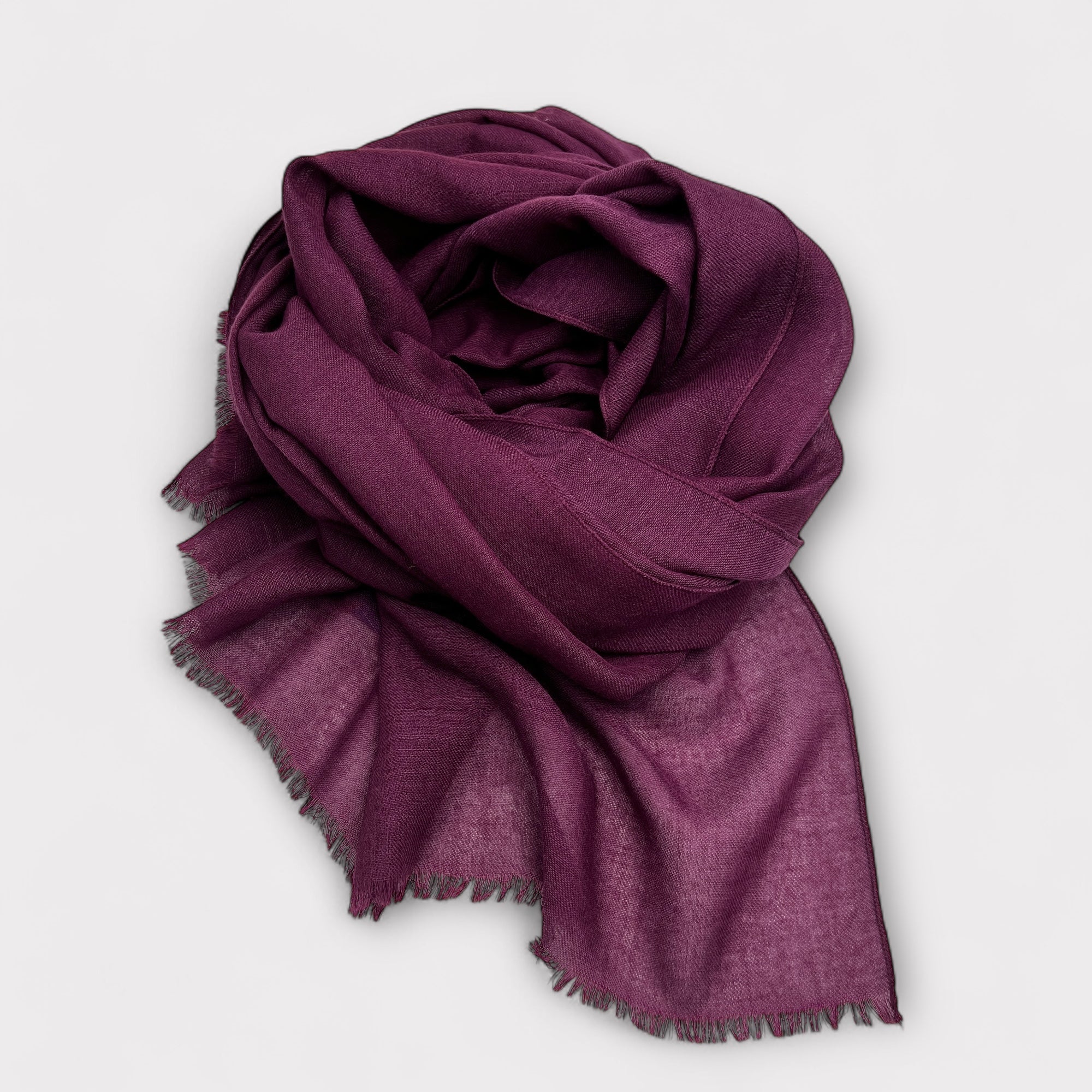 Sciarpa Invernale Unisex Sottile lana e seta 55cm x 200 cm - Cappelleria Bacca