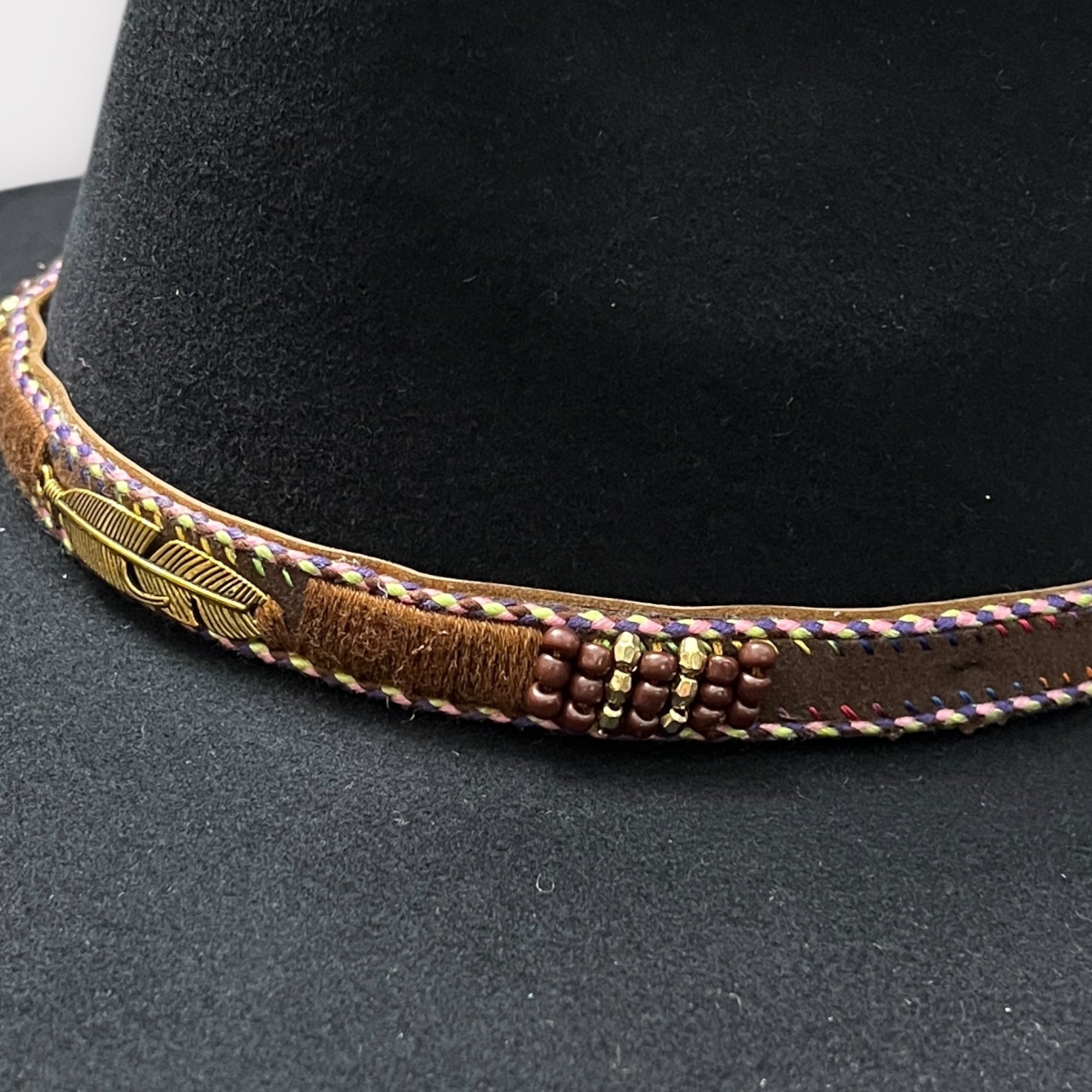 Cappello Unisex Ala Dritta In Feltro Di Lana Merinos - Cappelleria Bacca