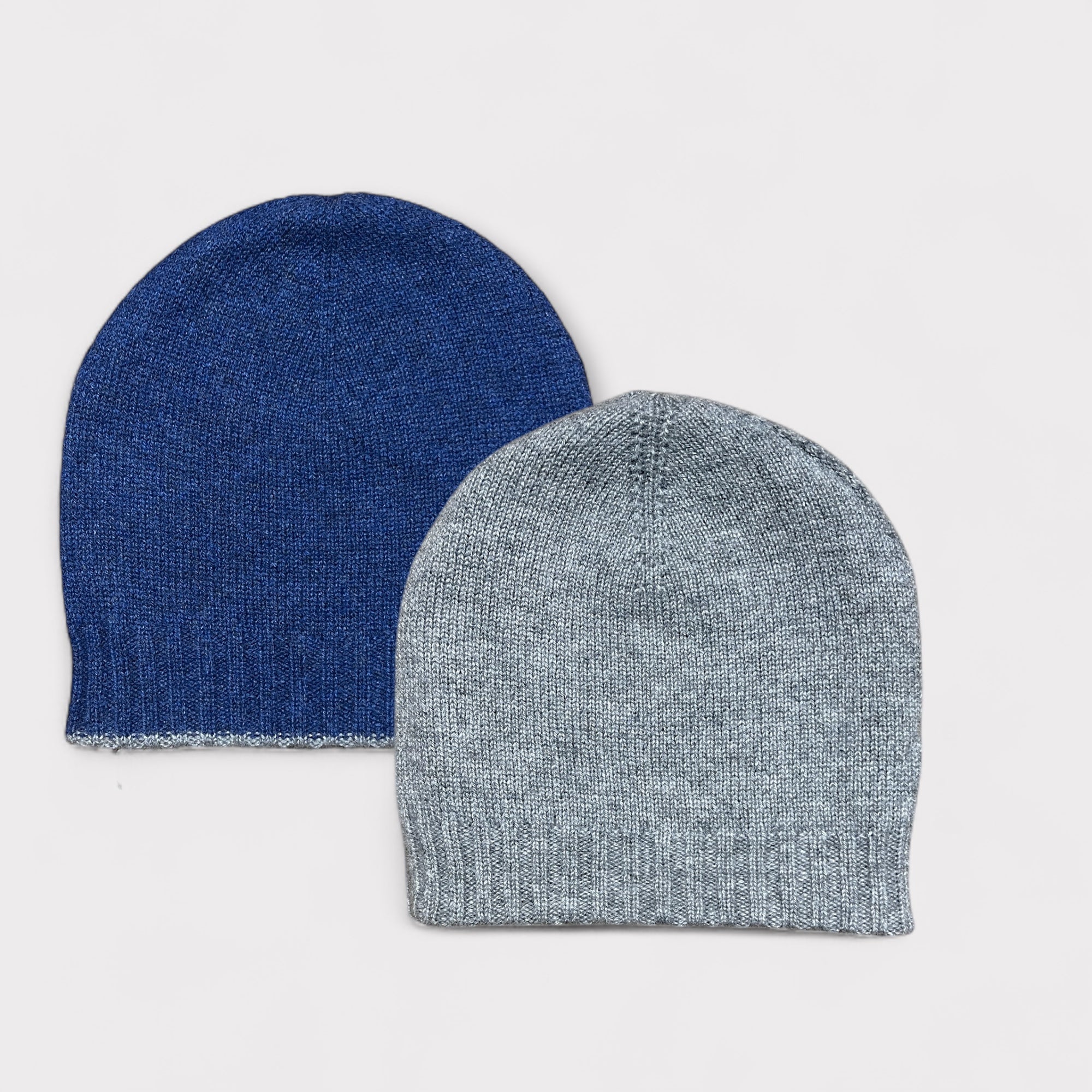 Berretto Reversibile puro Cashmere Riviera Cashmere - Cappelleria Bacca