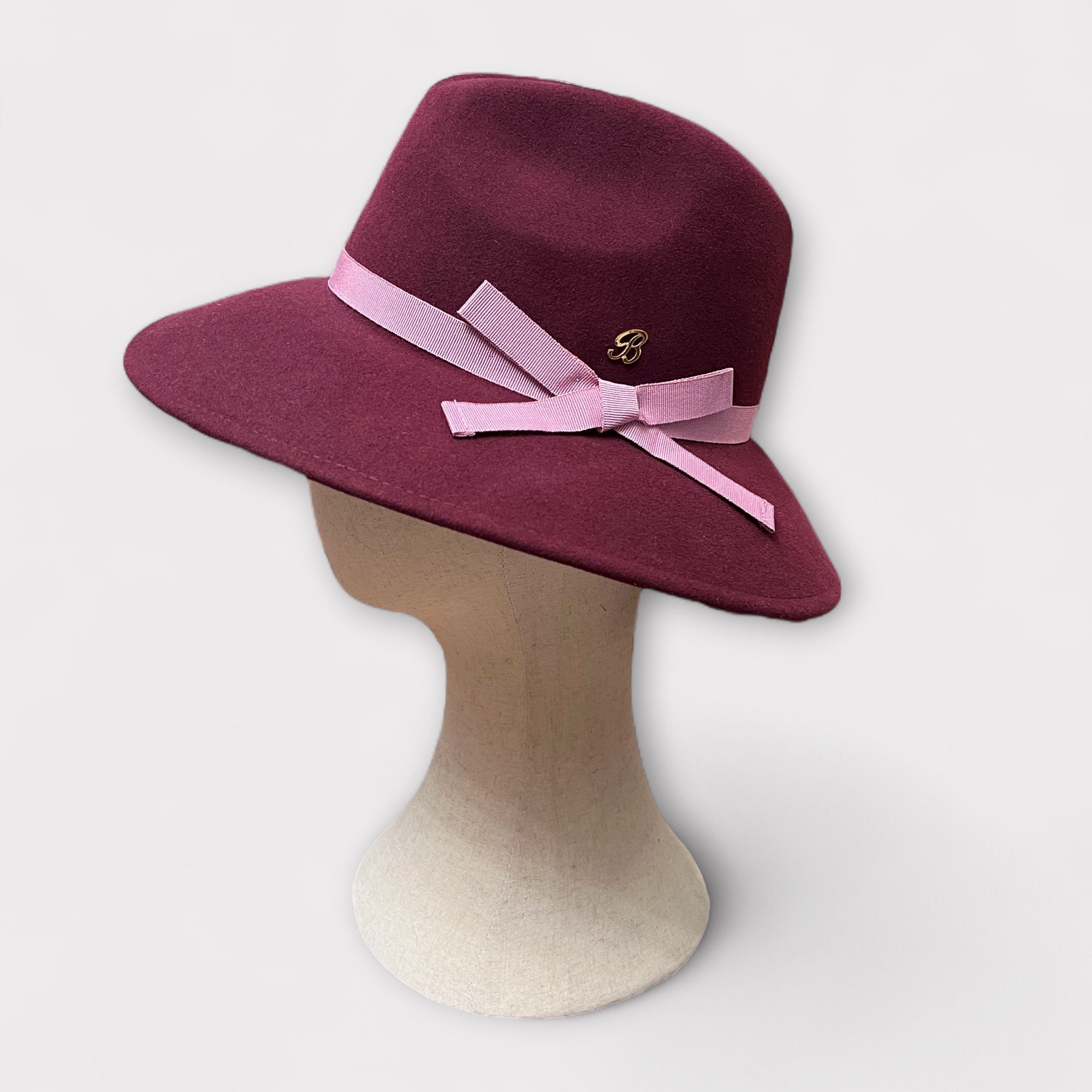 Cappello Donna In Feltro Di Lana Extra Merinos Claudette - Cappelleria Bacca