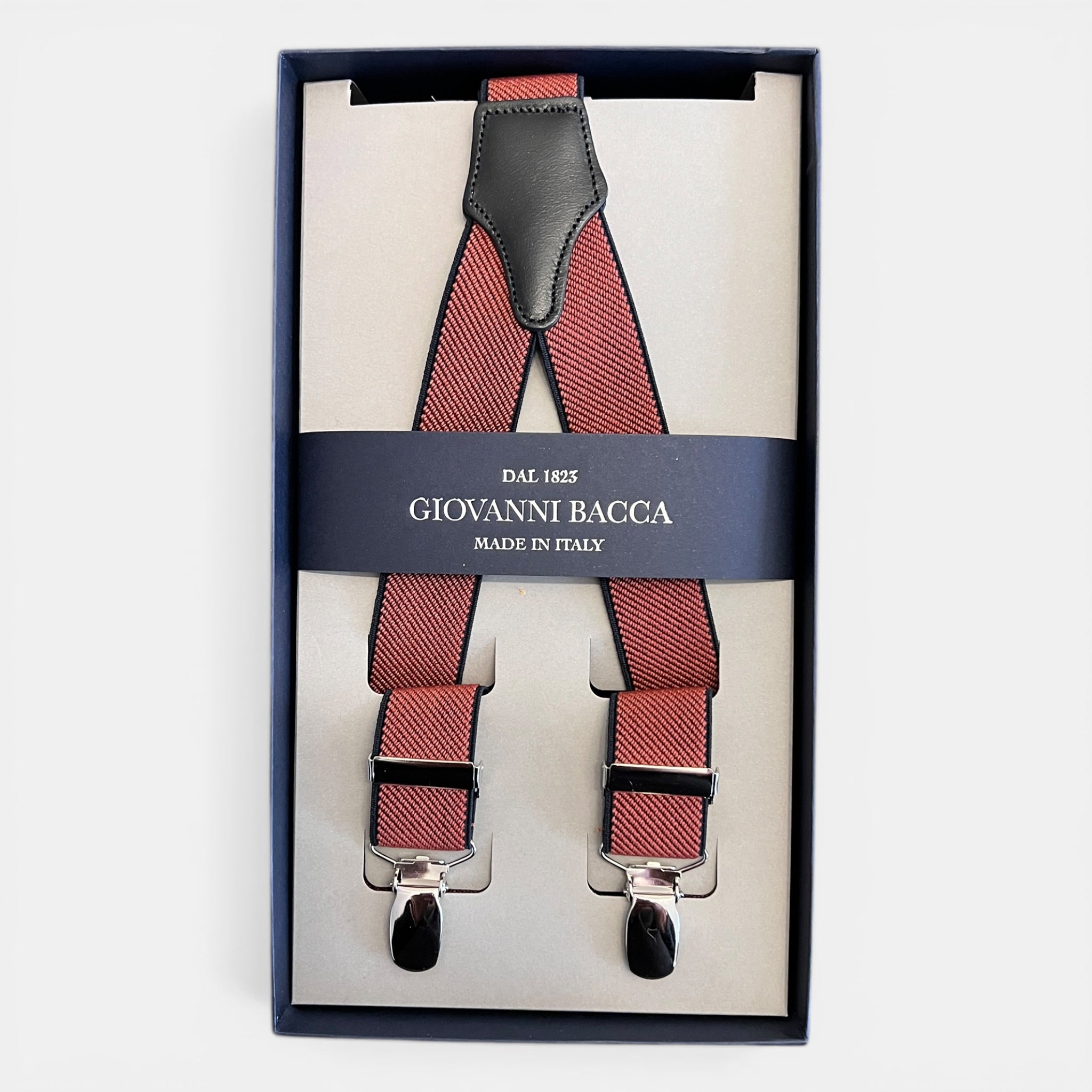 Bretelle Strette A x Elastiche Bordo Nero - Cappelleria Bacca