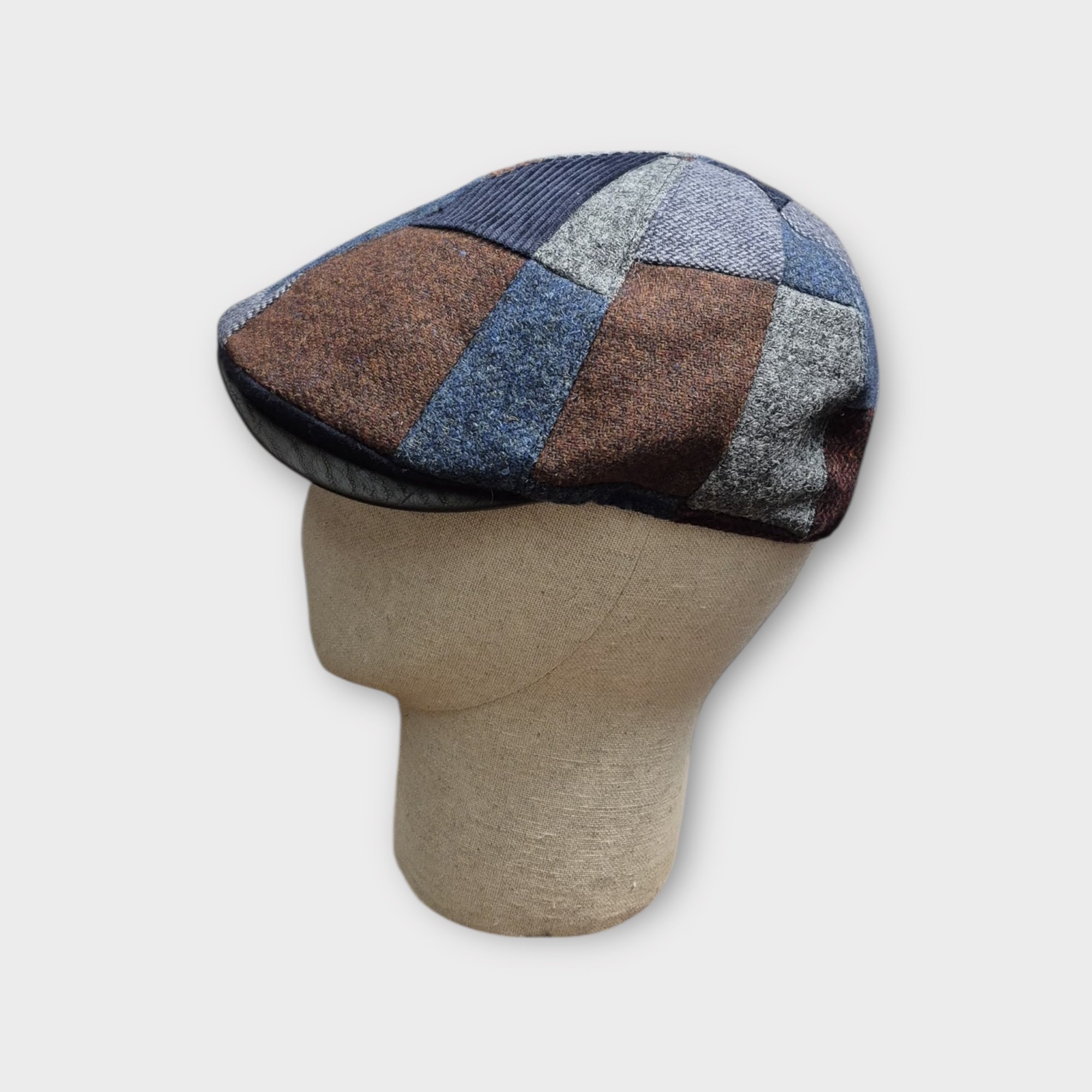 Coppola In Pura Lana Motivo Patchwork - Cappelleria Bacca