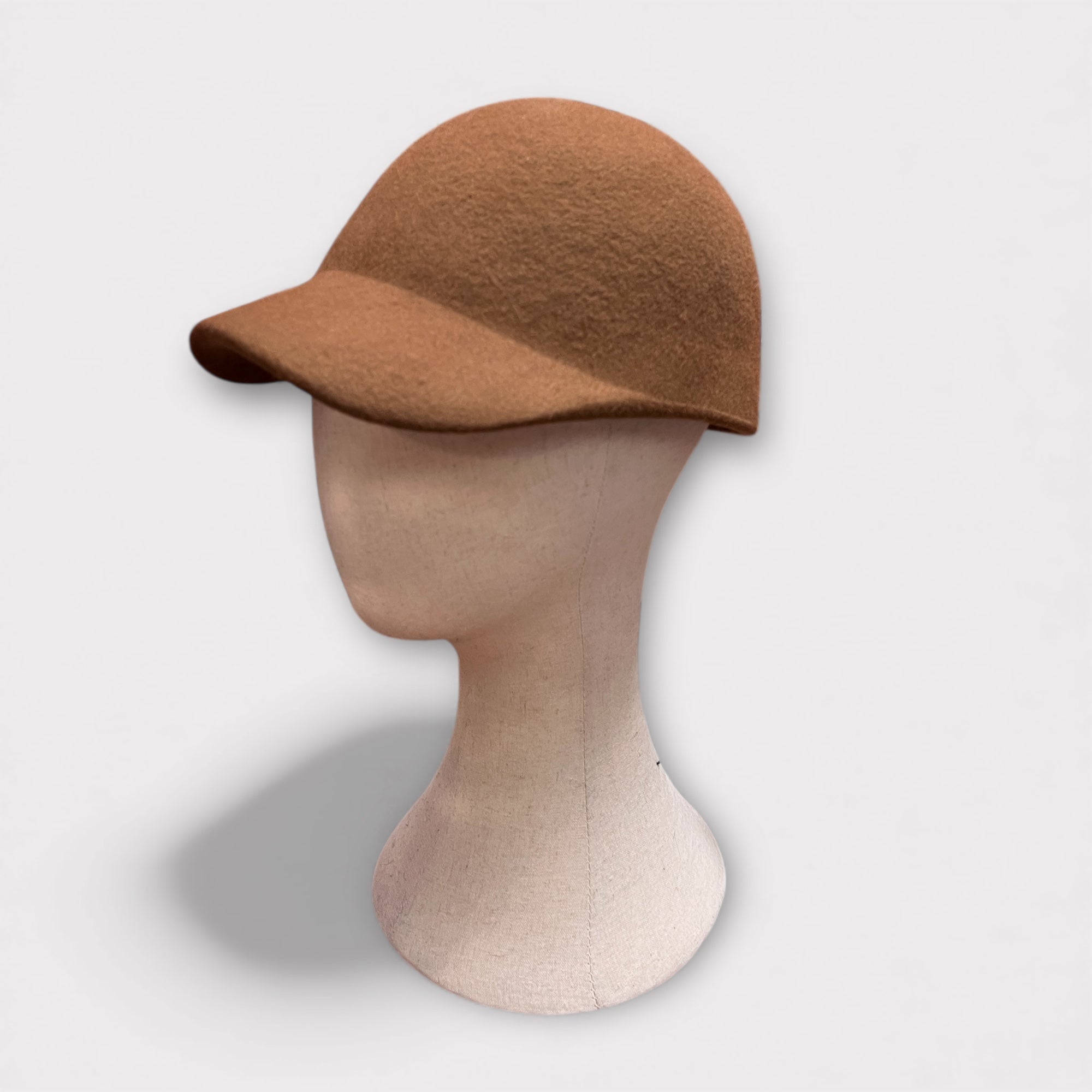 Baseball Donna In Feltro Di Lana - Cappelleria Bacca