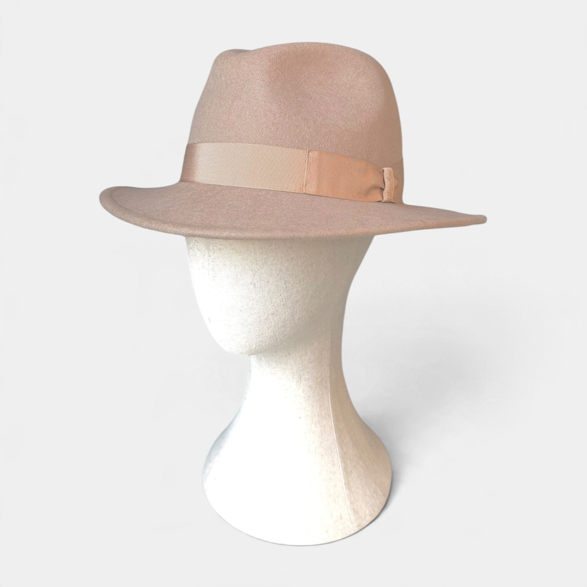 Cappello Fedora Borsalino In Feltro Di Lana Merino