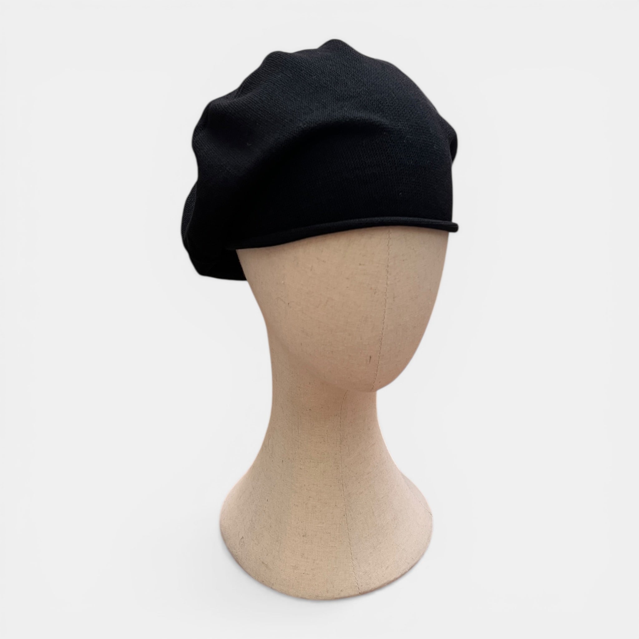 Basco Donna Roll Up Beret Kopka In Puro Cotone - Cappelleria Bacca