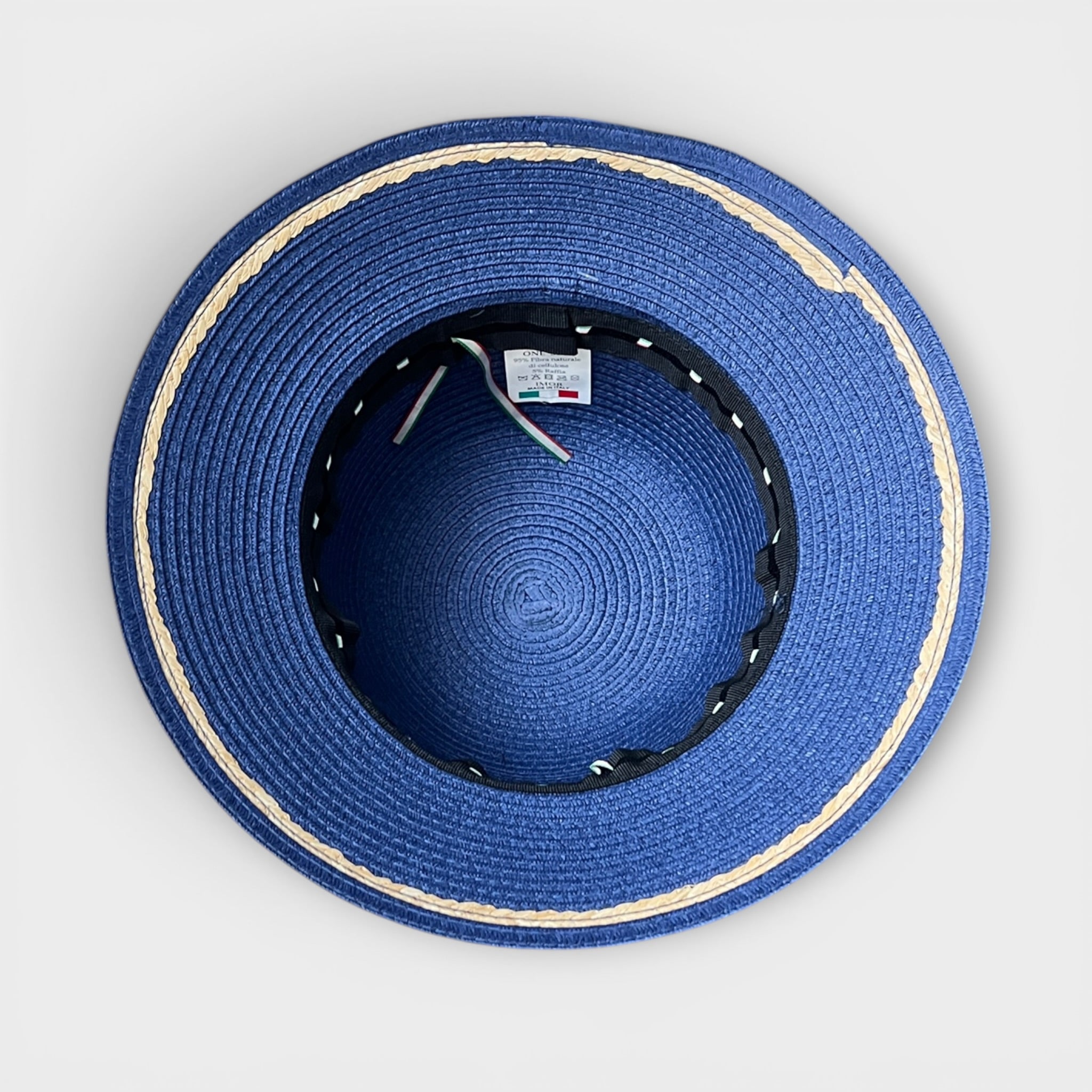 Cappello Cloche Da Donna Estivo in Paglia Naturale Papier