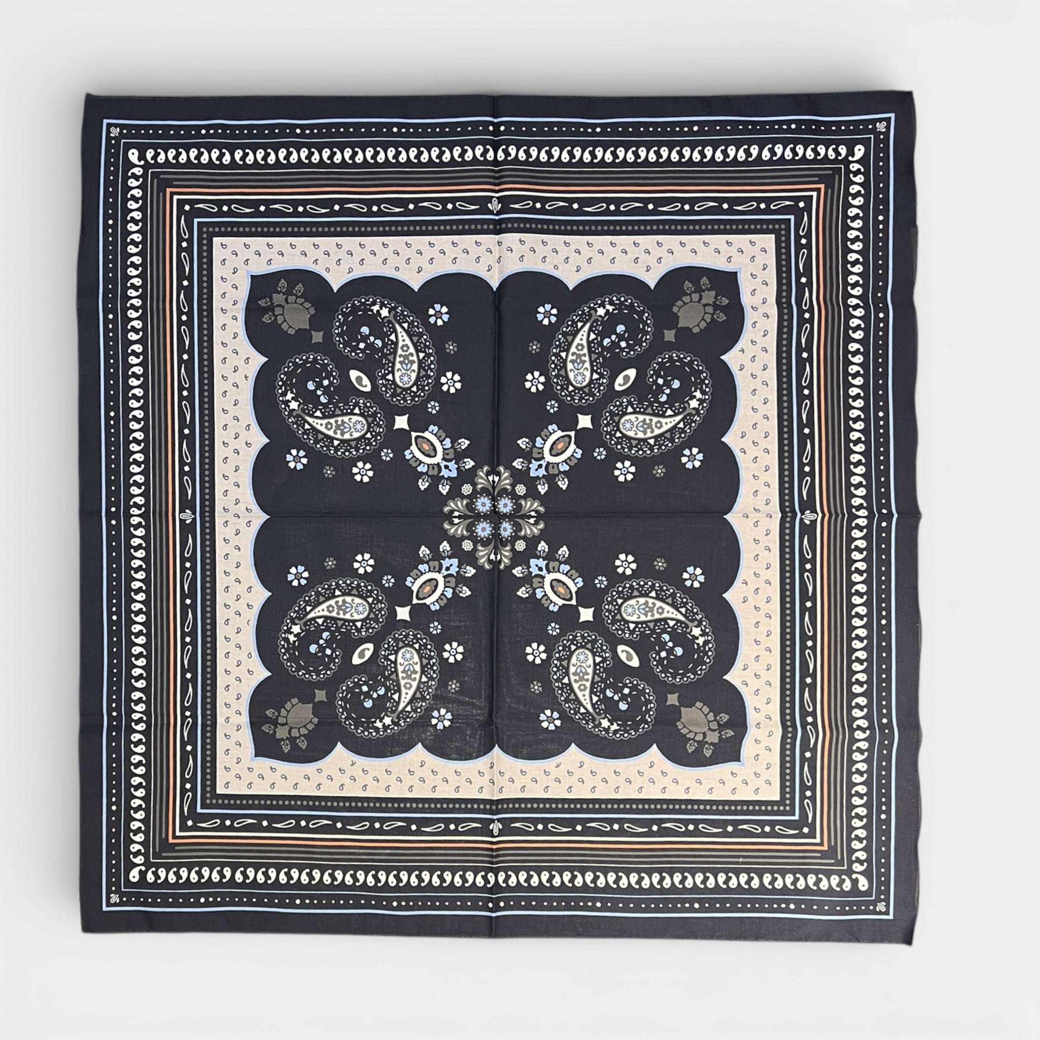 Foulard Unisex 70x70 In Puro Cotone - Cappelleria Bacca