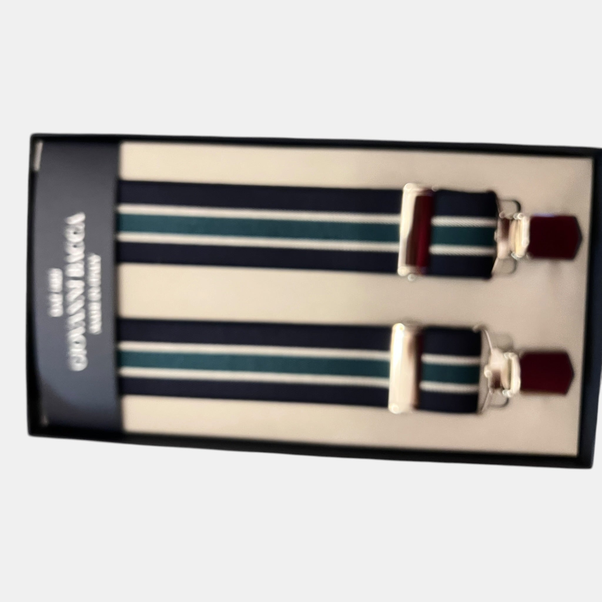 Bretelle Larghe Elastiche Regimental - Cappelleria Bacca