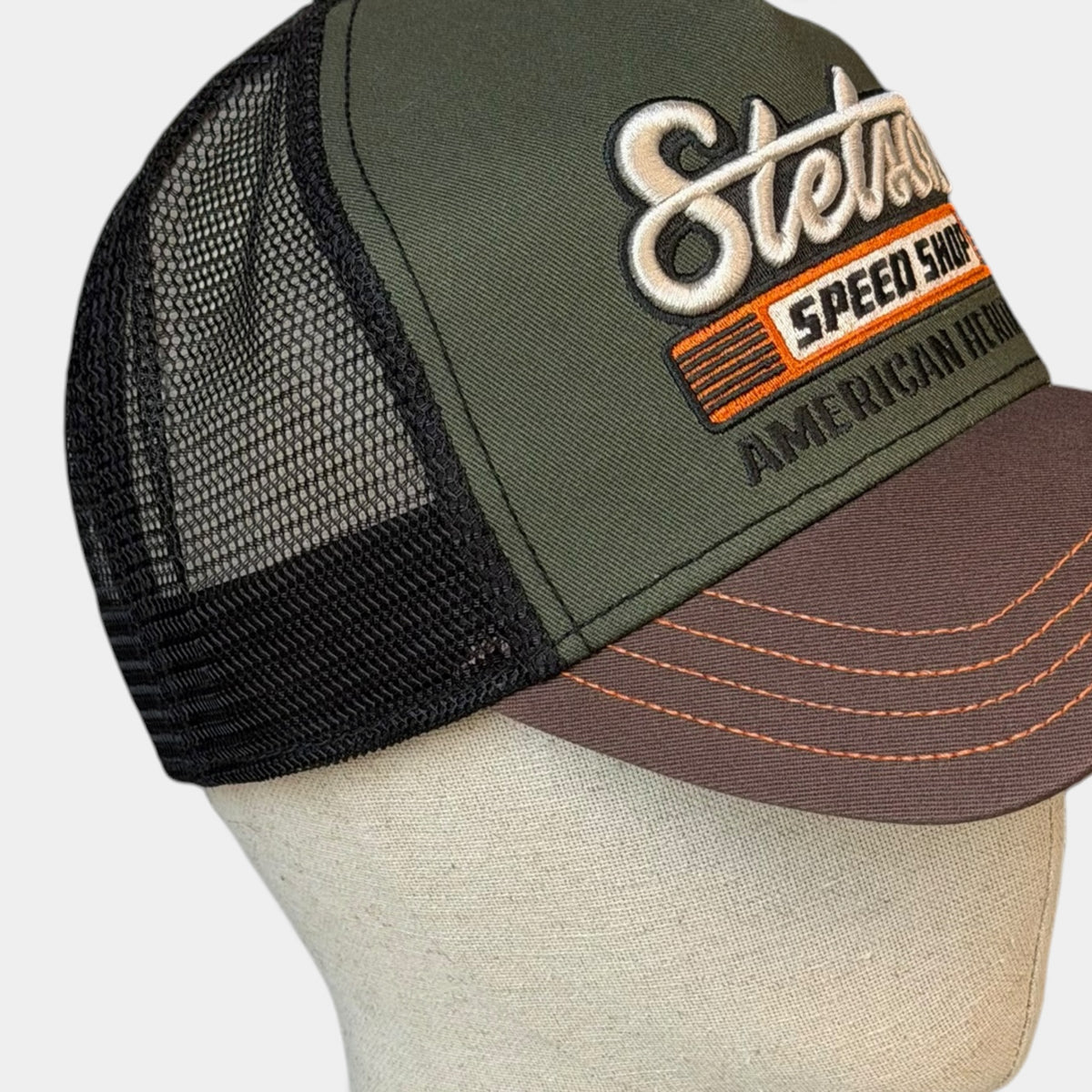 Baseball Trucker Cap Stetson Speed Shop + Portachiave