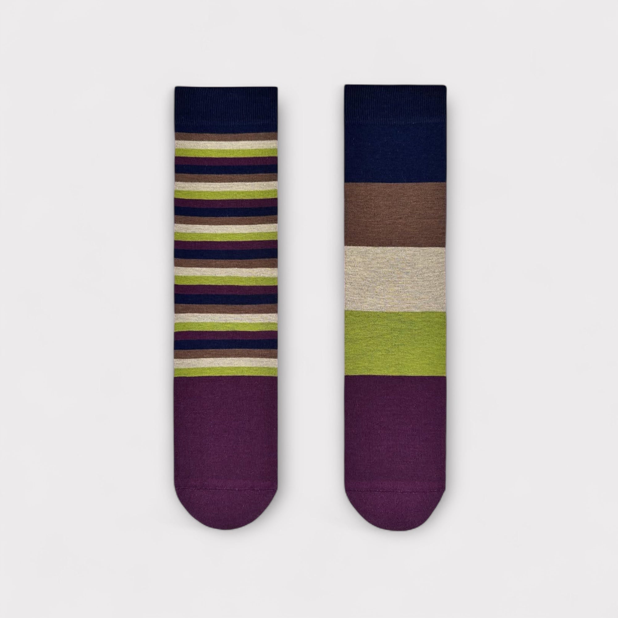 Calzini Spaiati In Cotone Dusk Border - Cappelleria Bacca