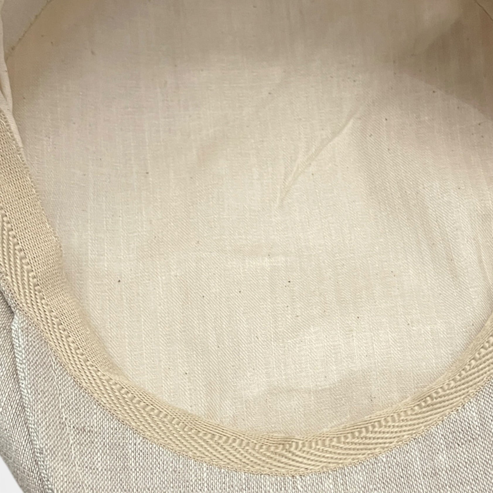 Coppola Estiva In Puro Lino Color Beige - Cappelleria Bacca
