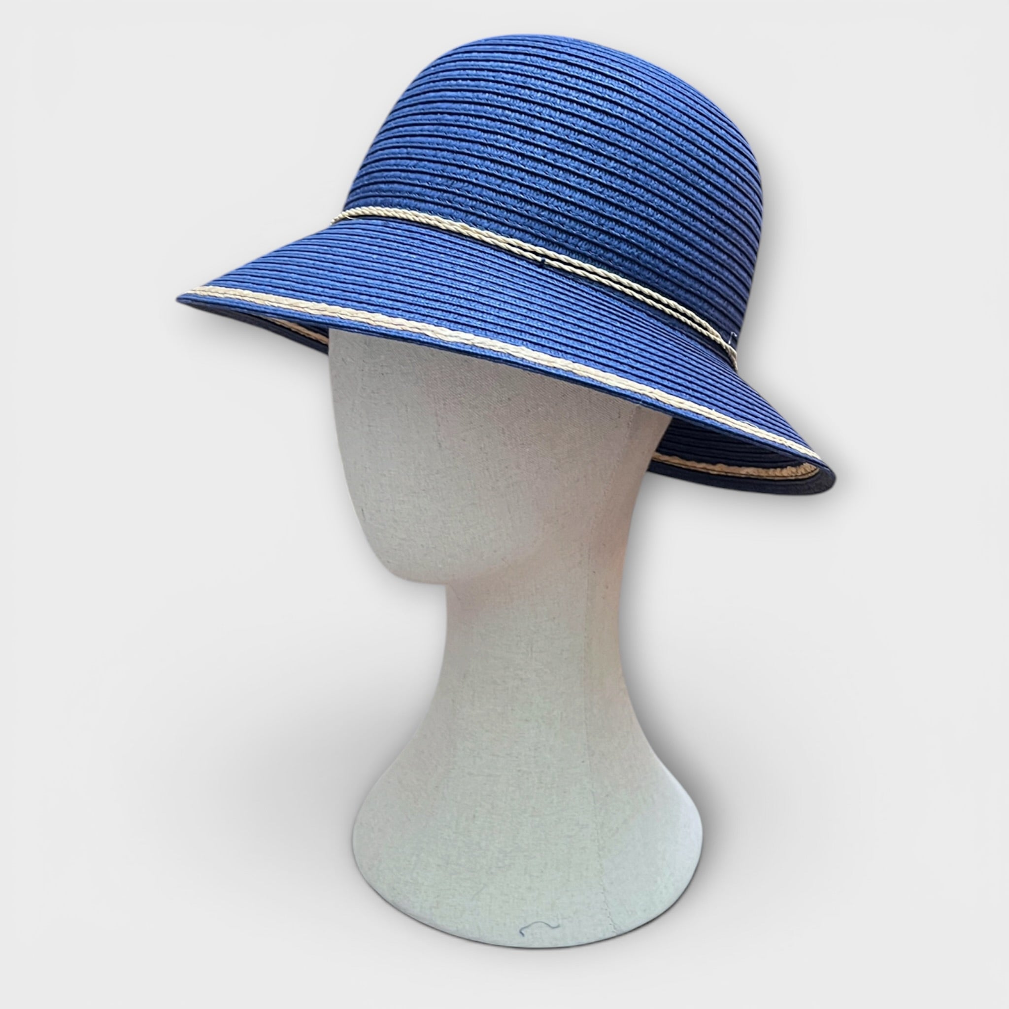 Cappello Cloche Da Donna Estivo in Paglia Naturale Papier