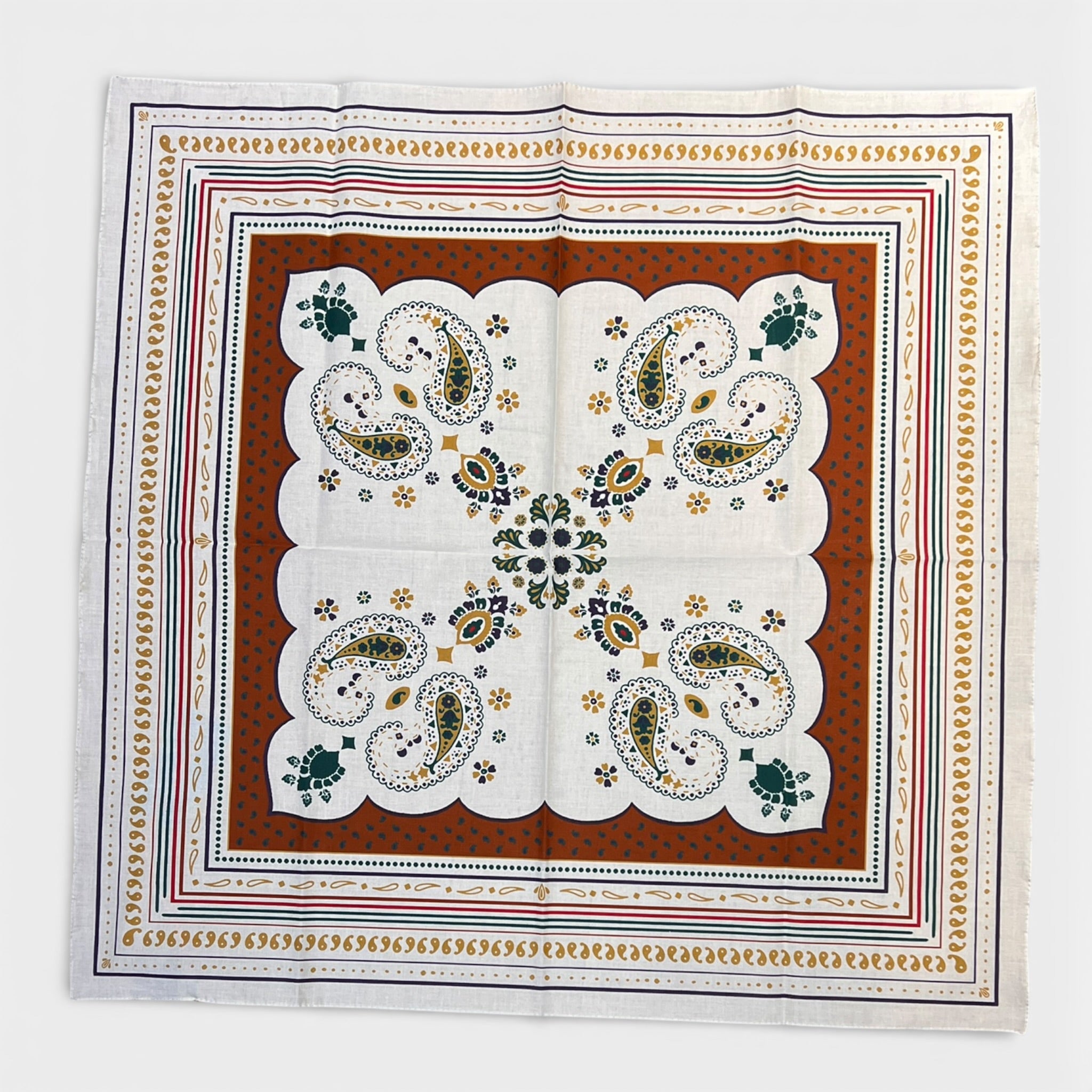 Foulard Unisex 70x70 In Puro Cotone - Cappelleria Bacca