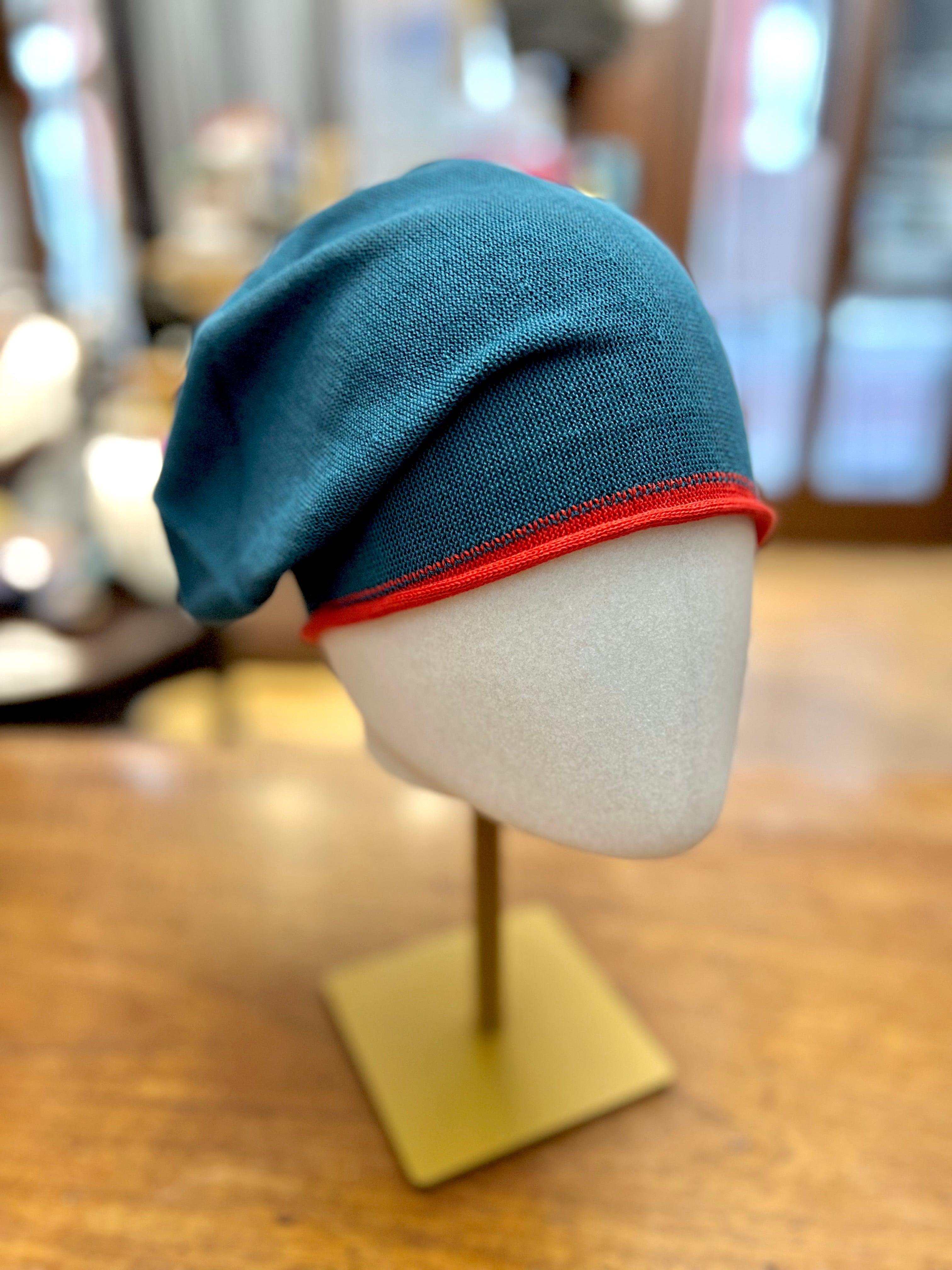 Basco Donna Roll Up Kopka Marine In Puro Cotone - Cappelleria Bacca