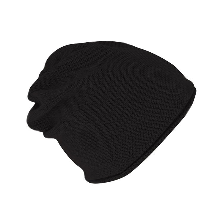 Berretto Beanie Cascante in Cotone Organico Tinta Unita Unisex - Cappelleria Bacca