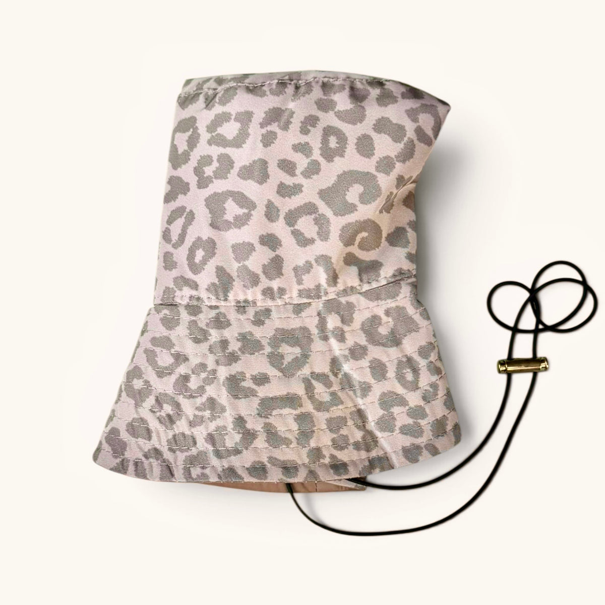 Cappello Bucket Donna Impermeabile E Ripiegabile Con Laccetto Sottogola Motivo Animalier
