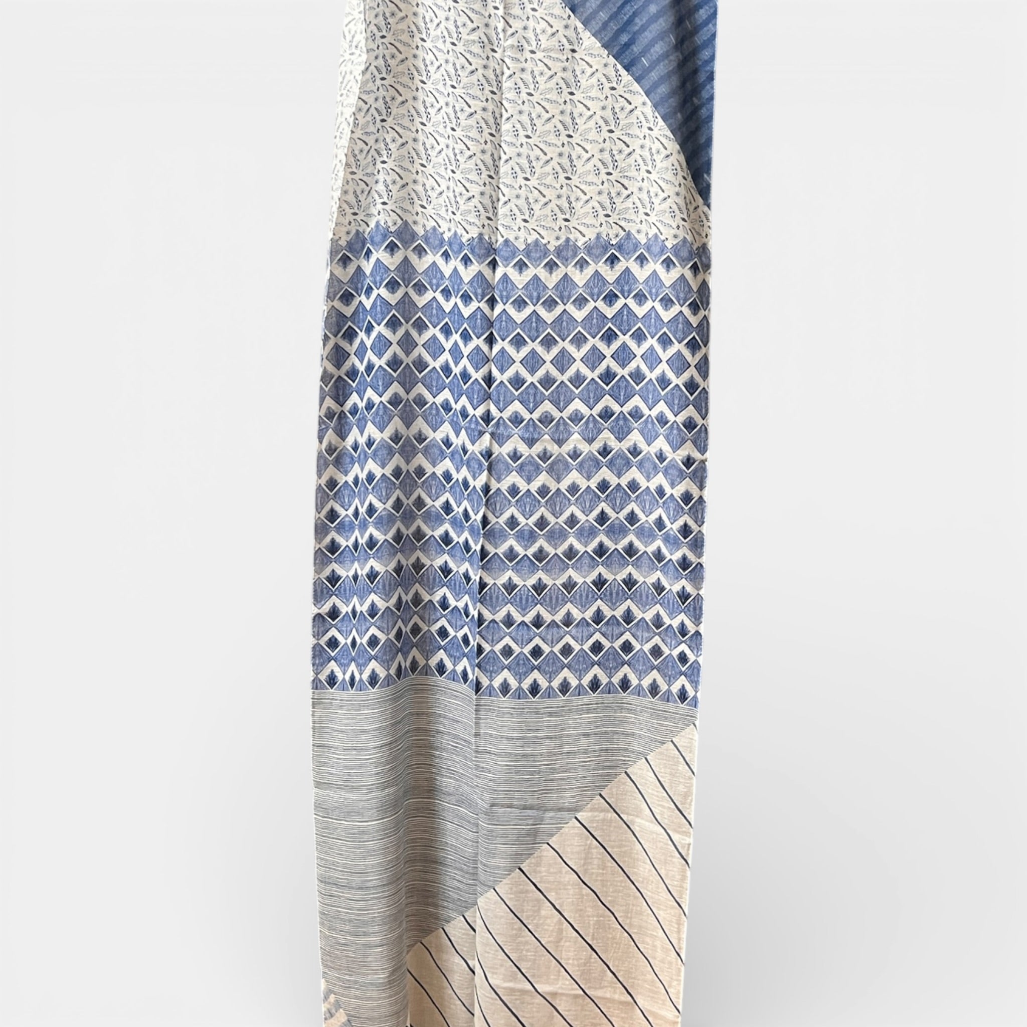 Sciarpa Estiva Unisex 60x180 cm In Cotone E Lino - Cappelleria Bacca