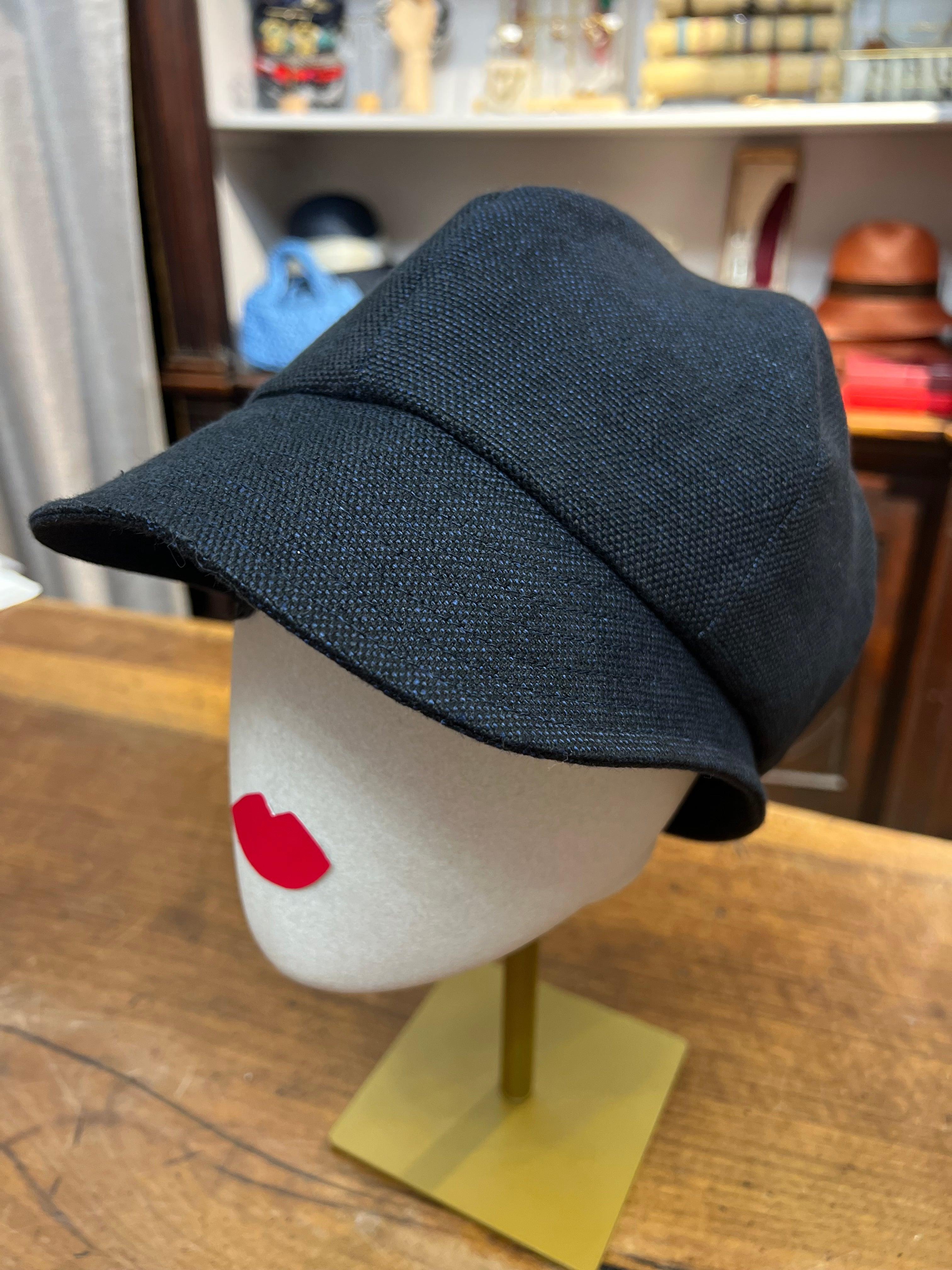 Cappello Donna Con Visiera Mature Ha Blu - Cappelleria Bacca