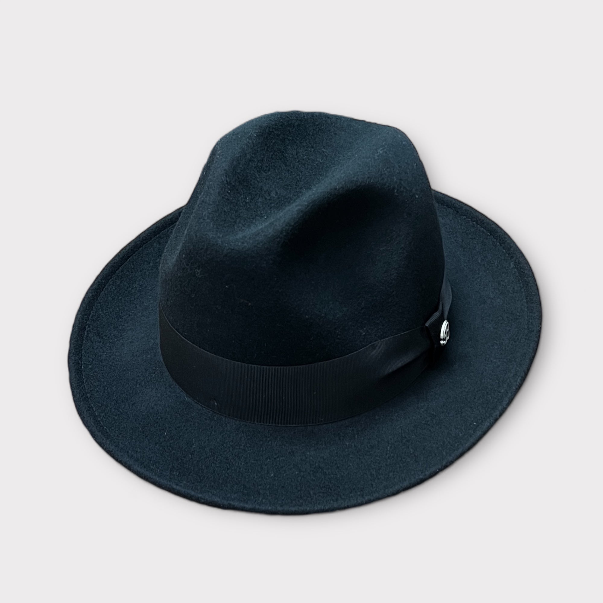 Cappello Fedora Unisex In Feltro Di Lana Extrafine - Cappelleria Bacca