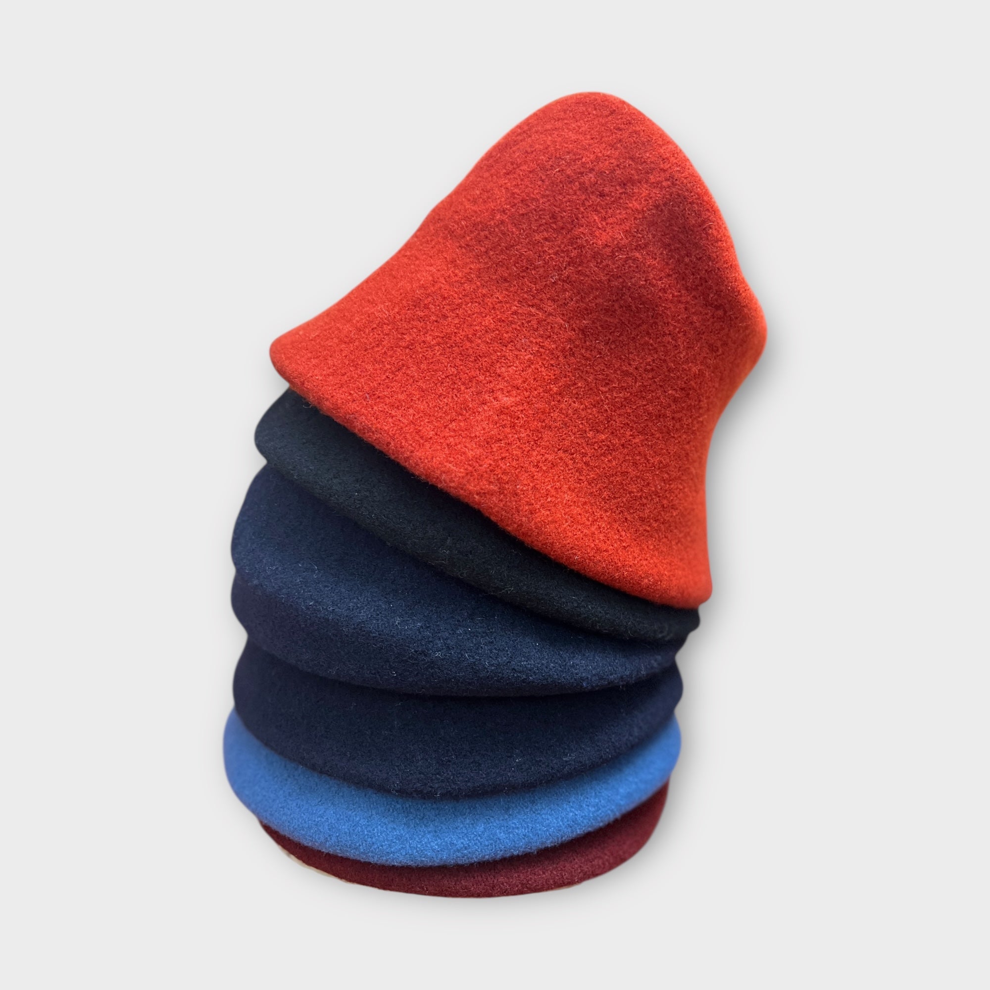 Cappello Cloche In Panno Di Lana Clochard Kopka - Cappelleria Bacca