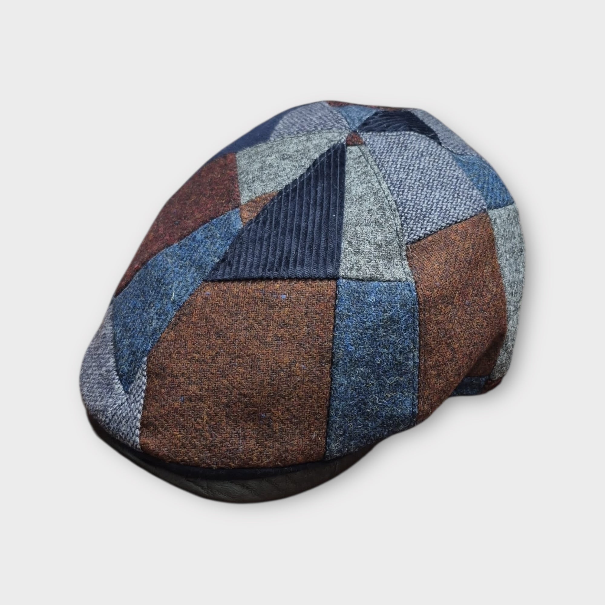 Coppola In Pura Lana Motivo Patchwork - Cappelleria Bacca