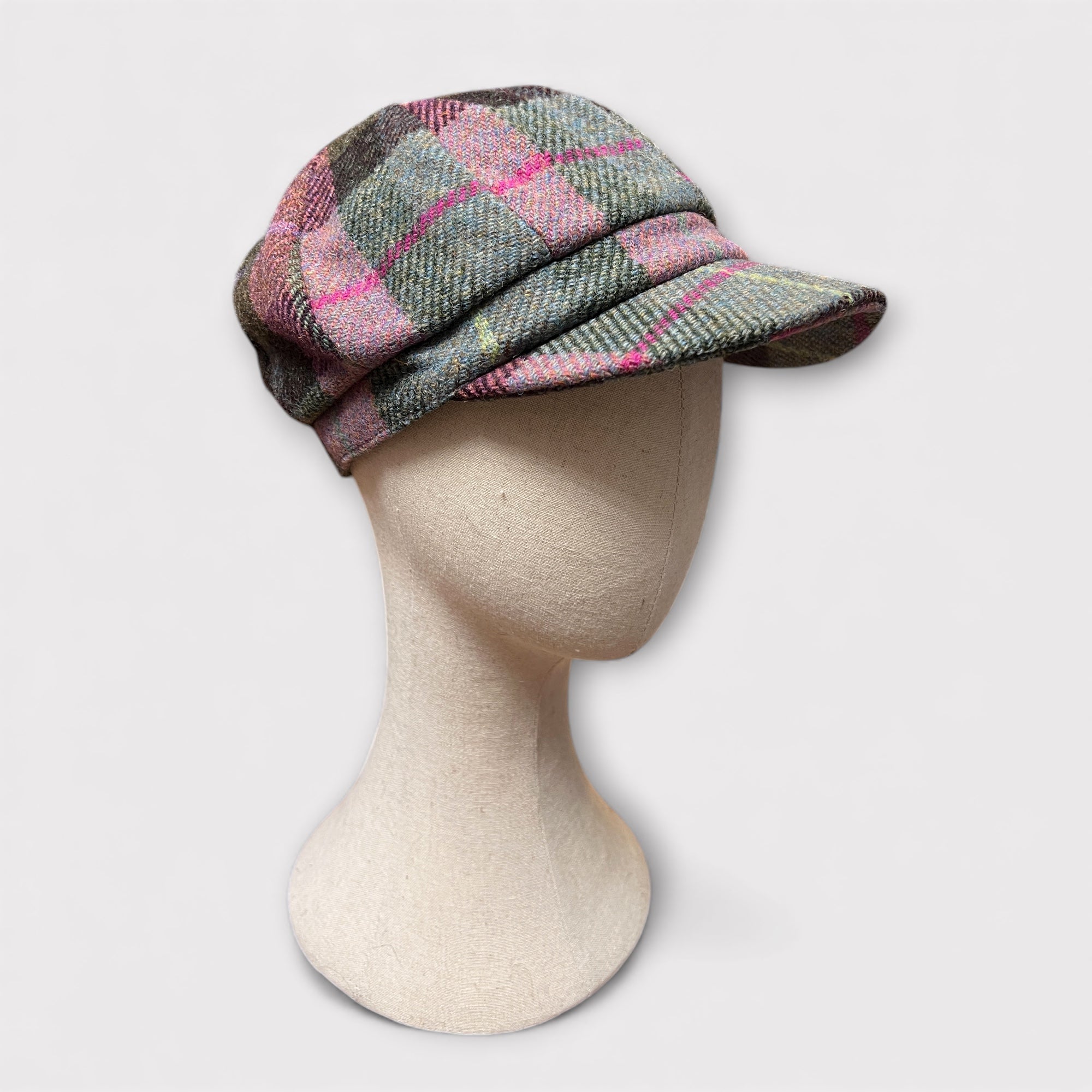 cappello bakerboy unisex in Harris Tweed Failsworth - Cappelleria Bacca