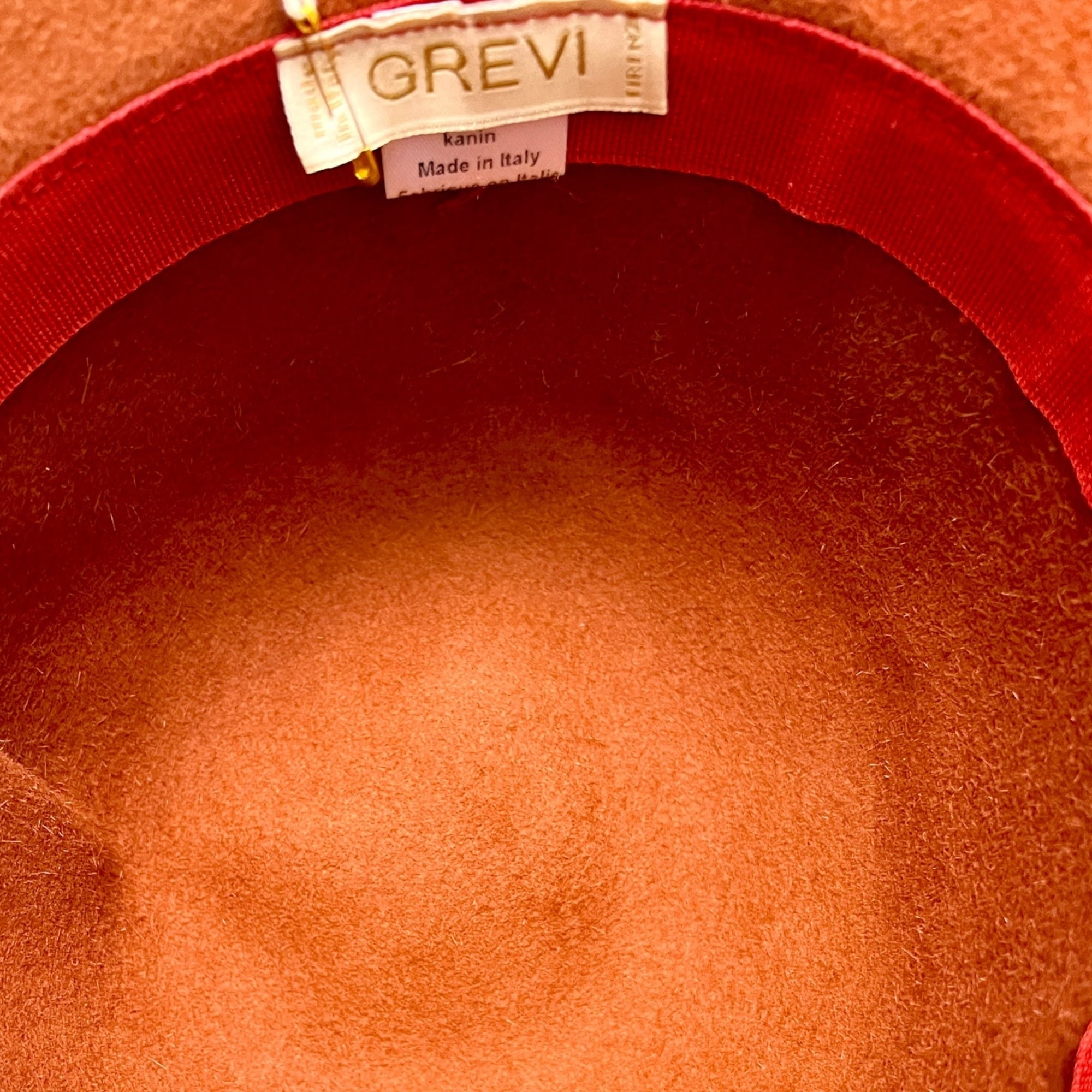 Cappello in Feltro Ala Media Grevi Col.Ruggine - Cappelleria Bacca