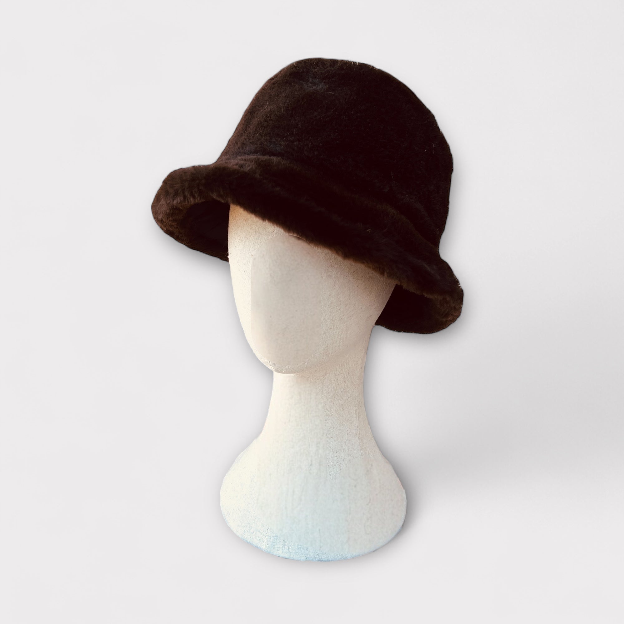 Cappello Donna Reversibile Eco Pelliccia-Tessuto - Cappelleria Bacca