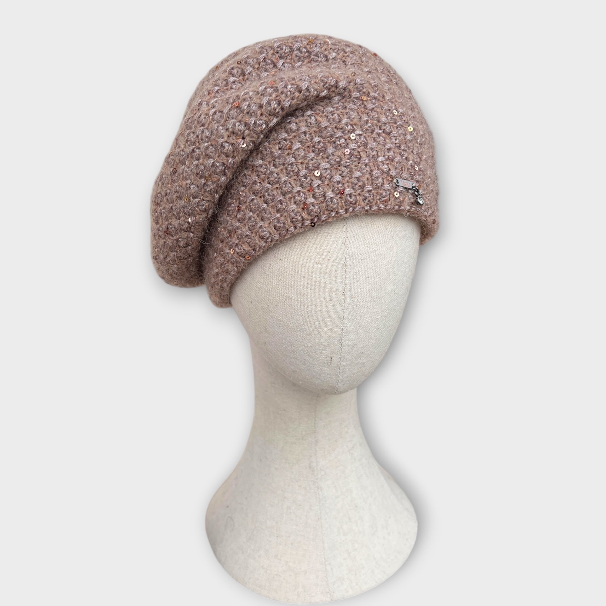 Basco Donna In Maglia Di Mohair E Alpaca Doppiato