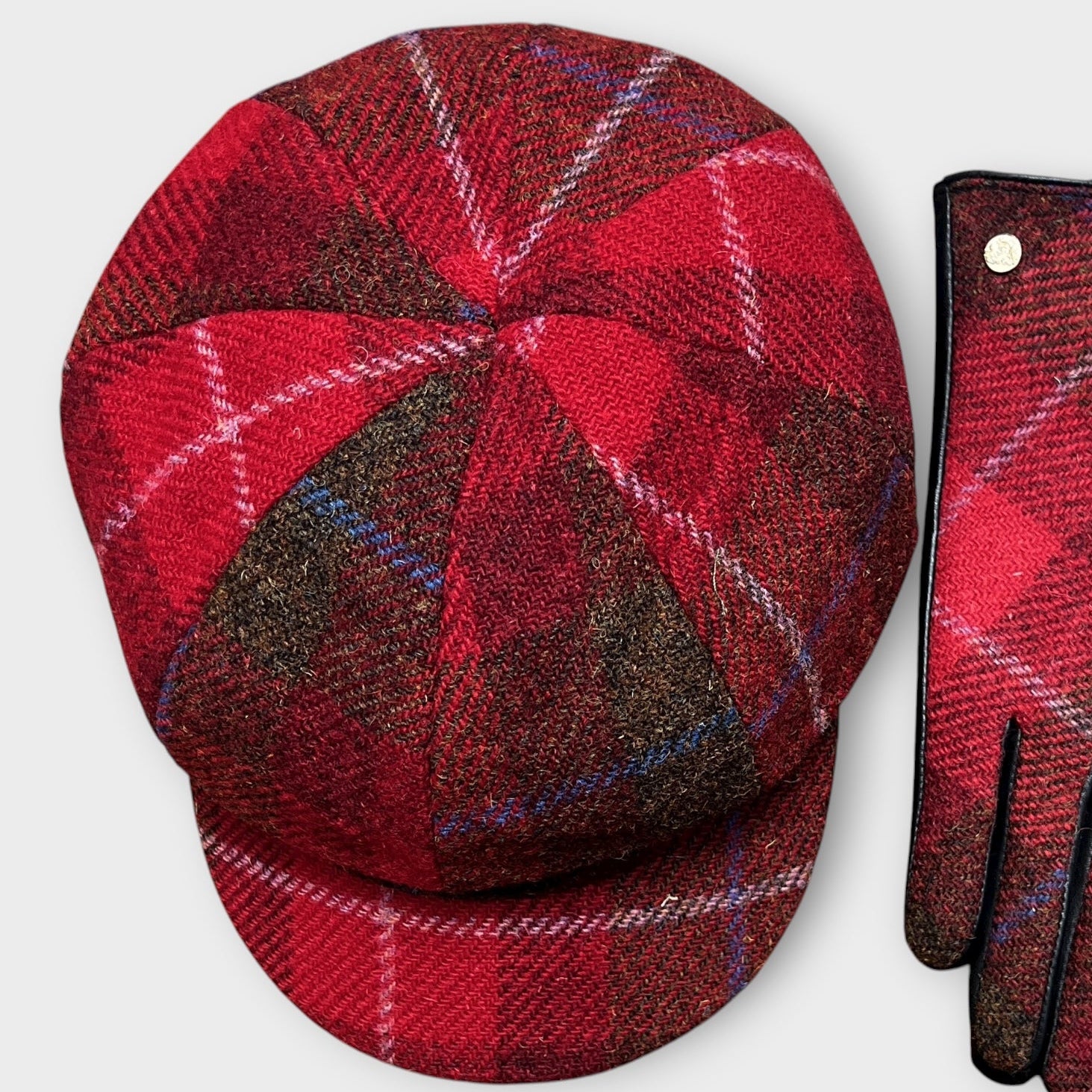 cappello bakerboy unisex in Harris Tweed Failsworth - Cappelleria Bacca