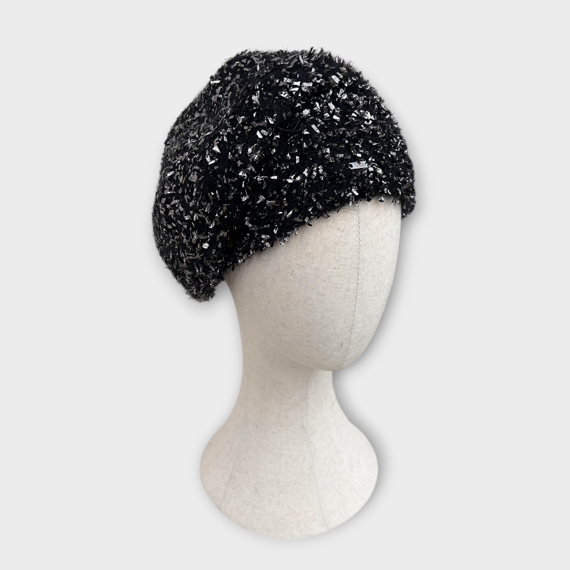 Basco Donna In Maglia Di Mohair E Alpaca Con Lurex - Cappelleria Bacca