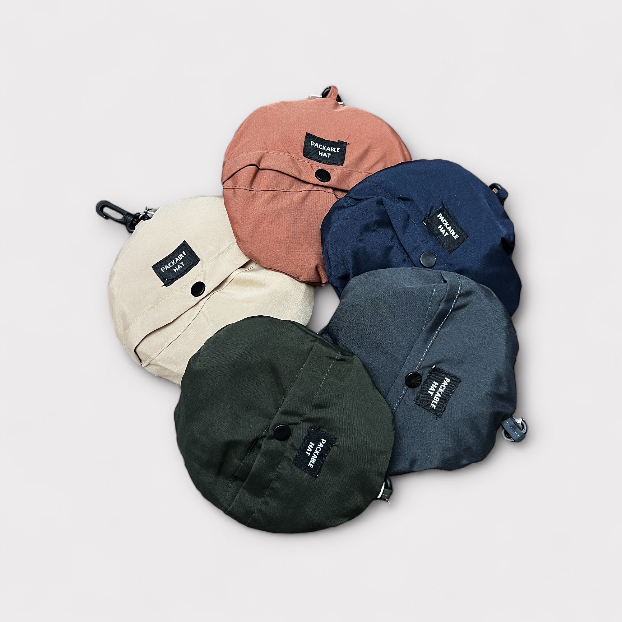 Cappello Pescatore Bucket Impermeabile Packable Ripiegabile - Cappelleria Bacca