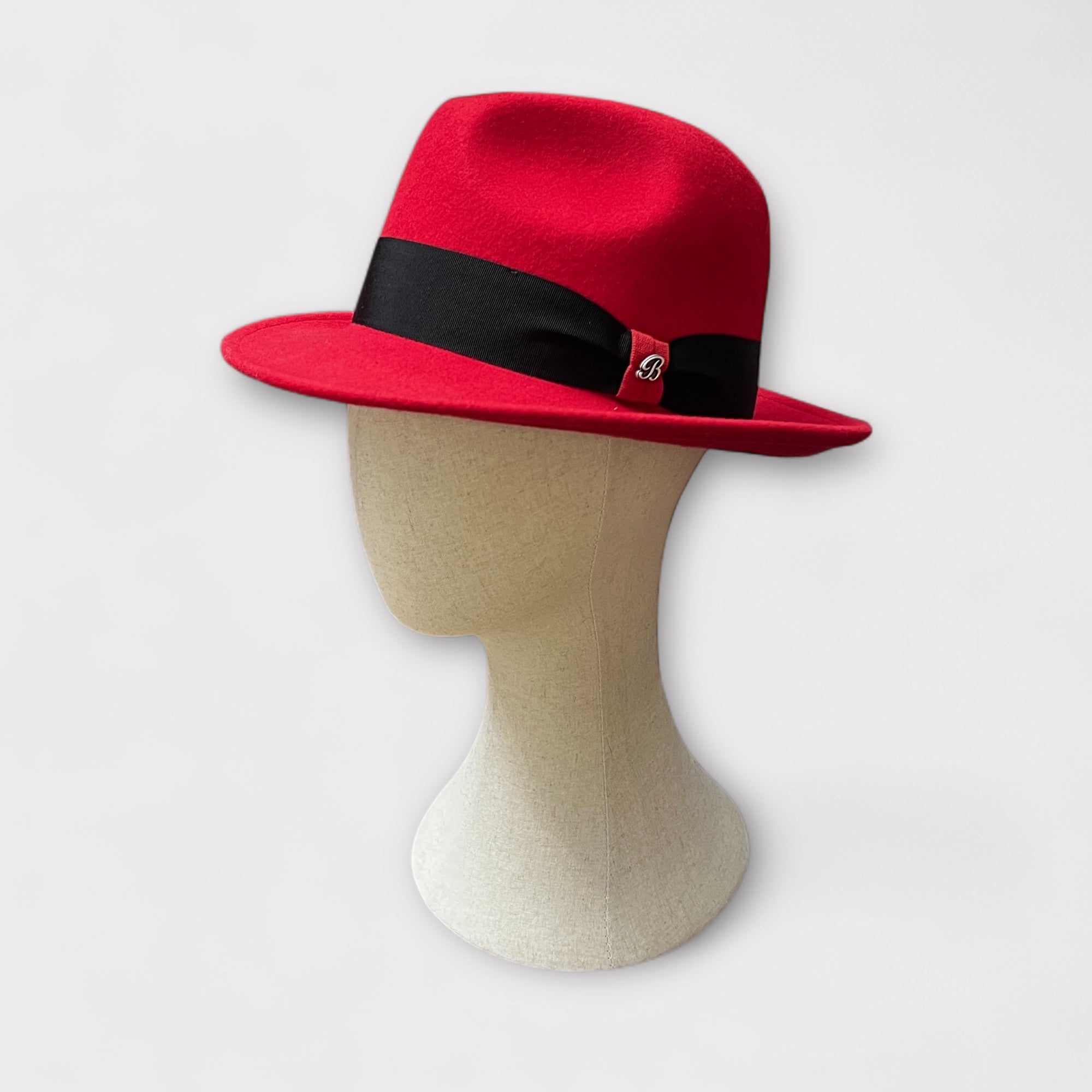 Cappello Fedora Unisex In Feltro Di Lana Extrafine - Cappelleria Bacca